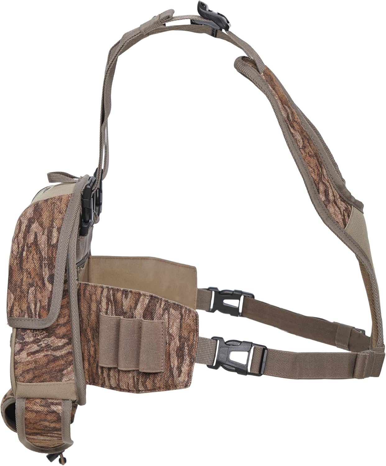 Run-N-Gun 100, Turkey Chest Rig, Mossy Oak Bottomland, One Size (KHT0103)