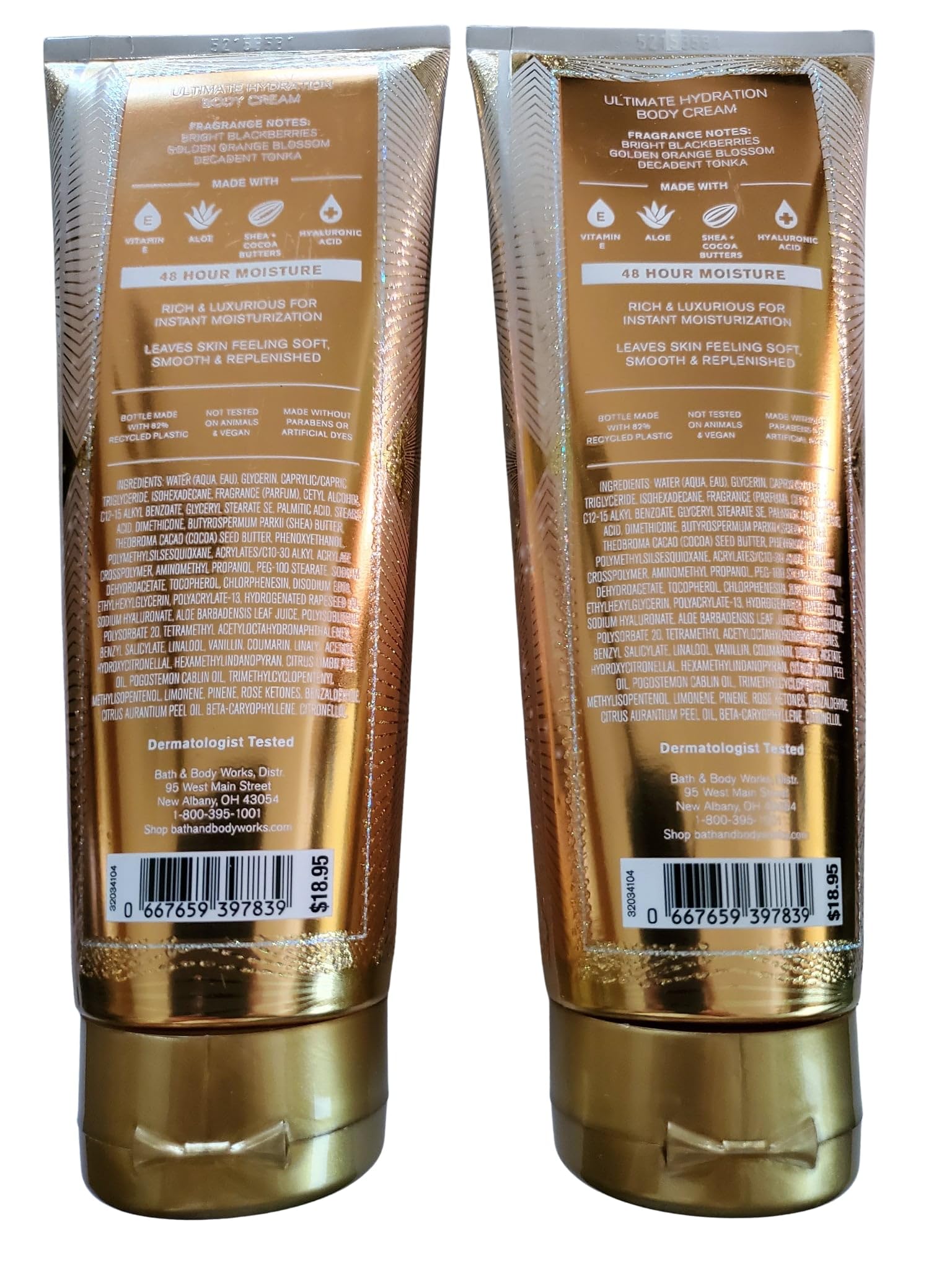Amazon.com : Bath & Body Works Touch of Gold Body Cream 8 Ounces