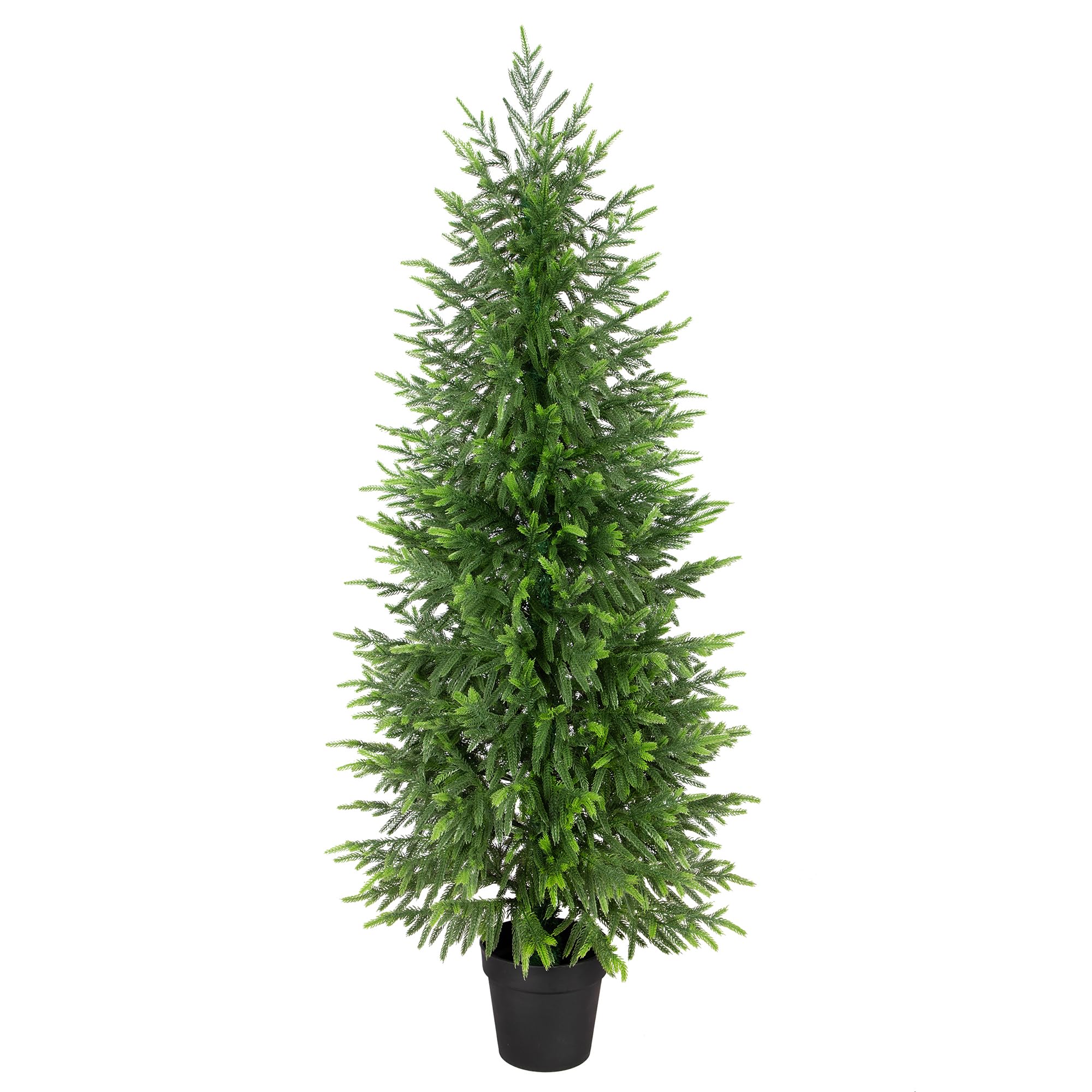 Amazon.com: 5ft Norfolk Pine Artificial Topiary Trees Outdoor UV
