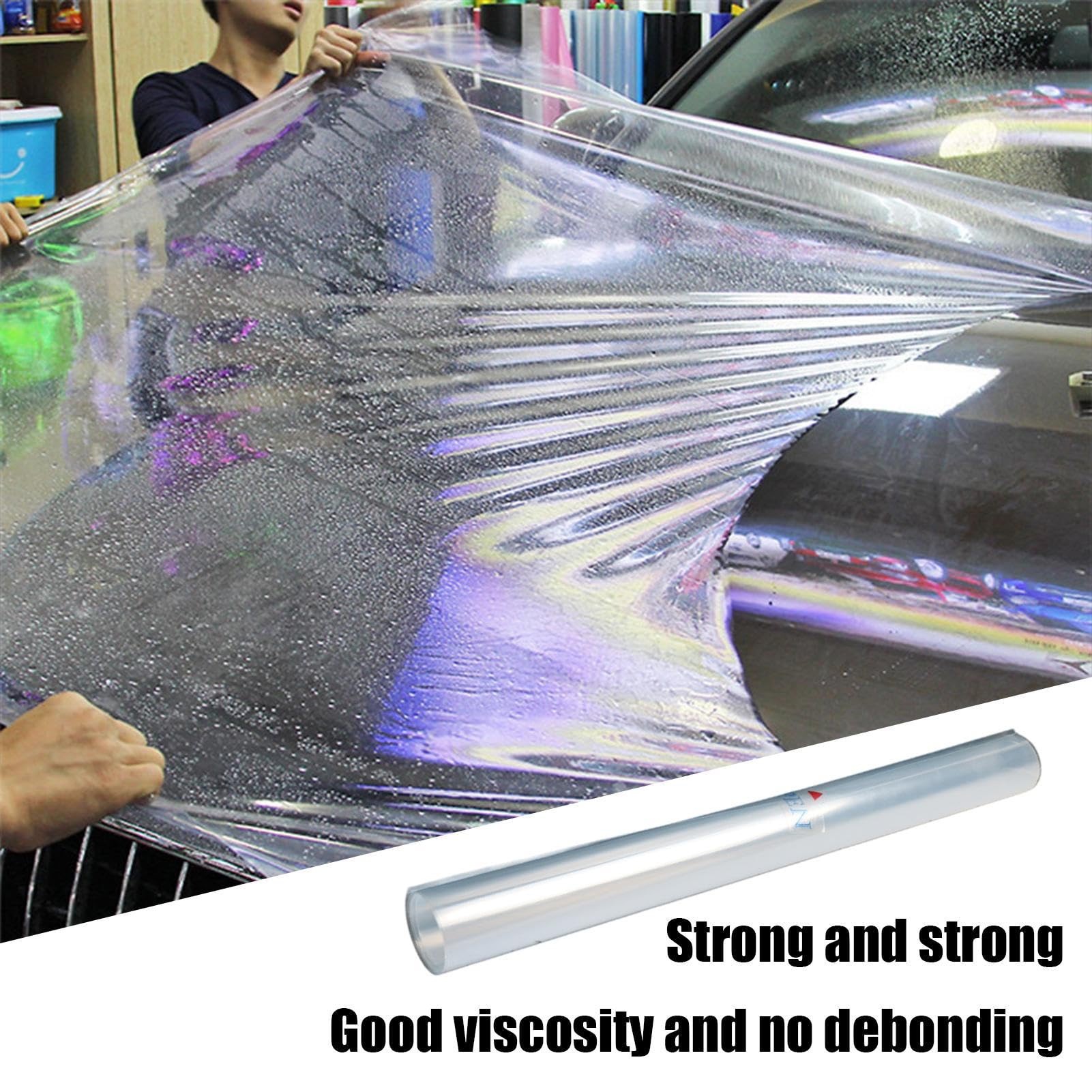 Pellicola Adesiva Trasparente Pellicola Protettiva Opaca 3M, 10 Cm X 100 Cm, Ideale Per Proteggere La Carrozzeria Protezione Fotocamera IPhone - Foto 11