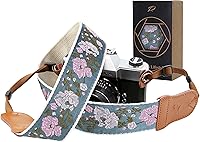 Vista 29 de Padwa Lifestyle Plaid Camera Strap - 2" Wide Double Layer Cowhide Head,Cotton Camera Shoulder Straps