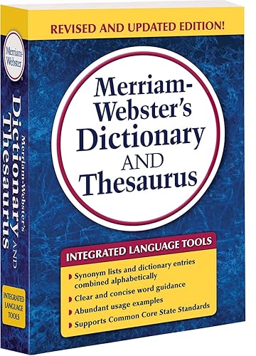 Merriam Webster's Dictionary and Thesaurus