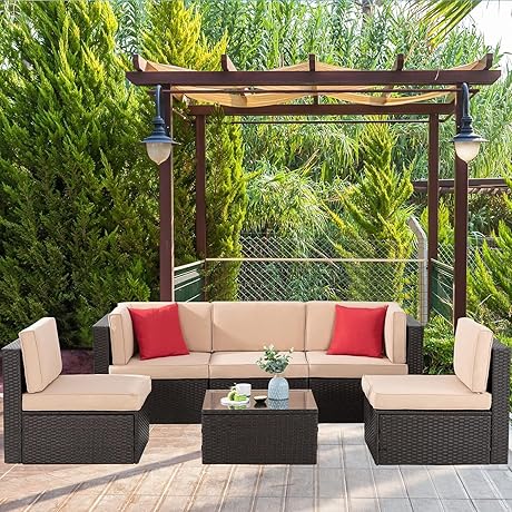 Shintenchi Outdoor Conversation Sectional Set