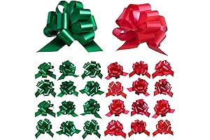 Elegant Christmas Bow for Effortless Gift Wrapping and Décor