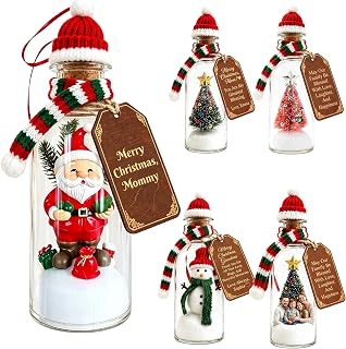 Recordable Christmas Snowman Message in a Bottle