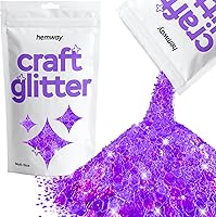 Vista 35 de Hemway Craft Glitter - Escamas de lentejuelas metálicas de varios tamaños para manualidades de resina y epoxi, suministros para vasos, tarjetas