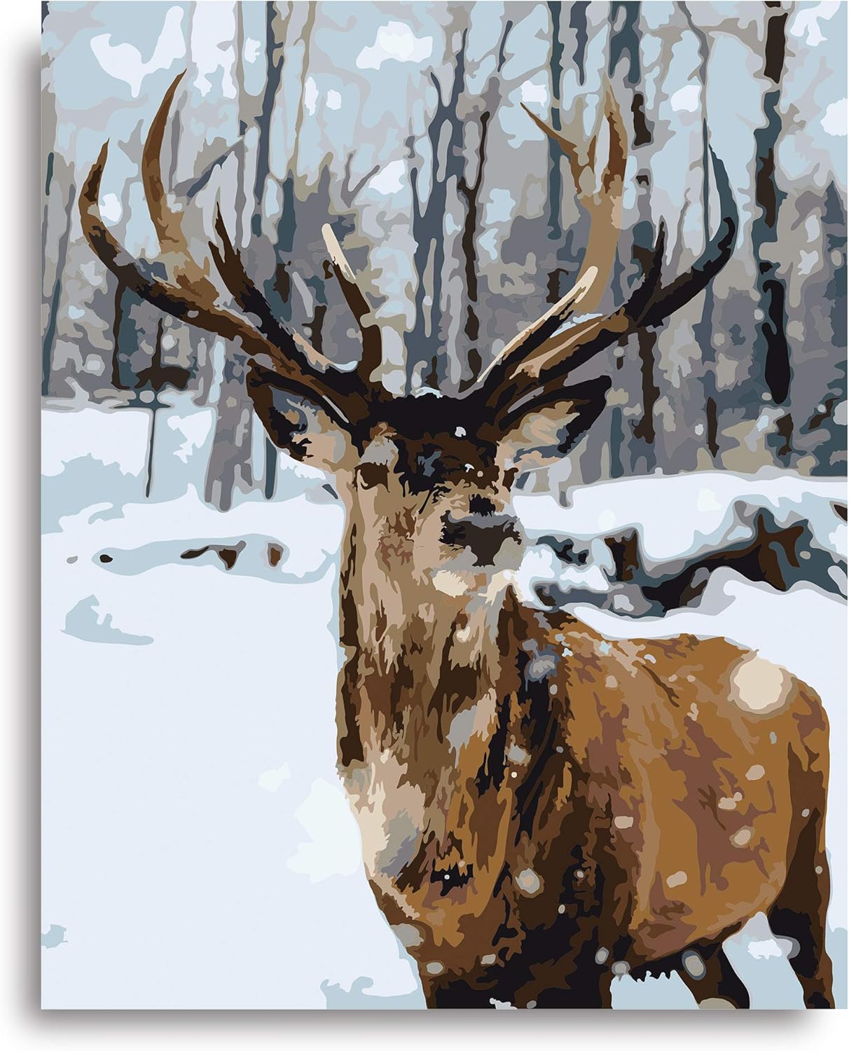 Texture of Dreams DIY Paint by Numbers Canvas Acrylic