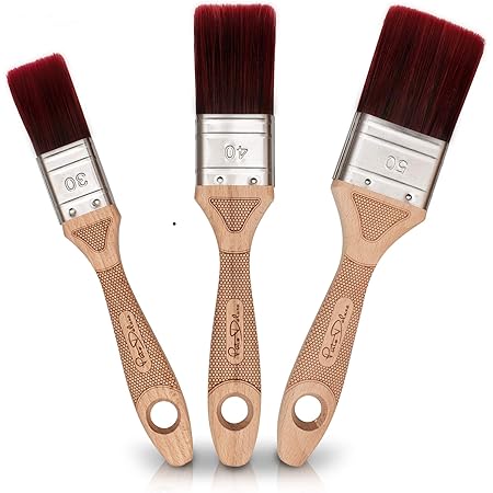 Profi Und Qualitäts Malerpinsel Set 3 Tlg Aktionsangebot Inkl. E-Book - Foto 3