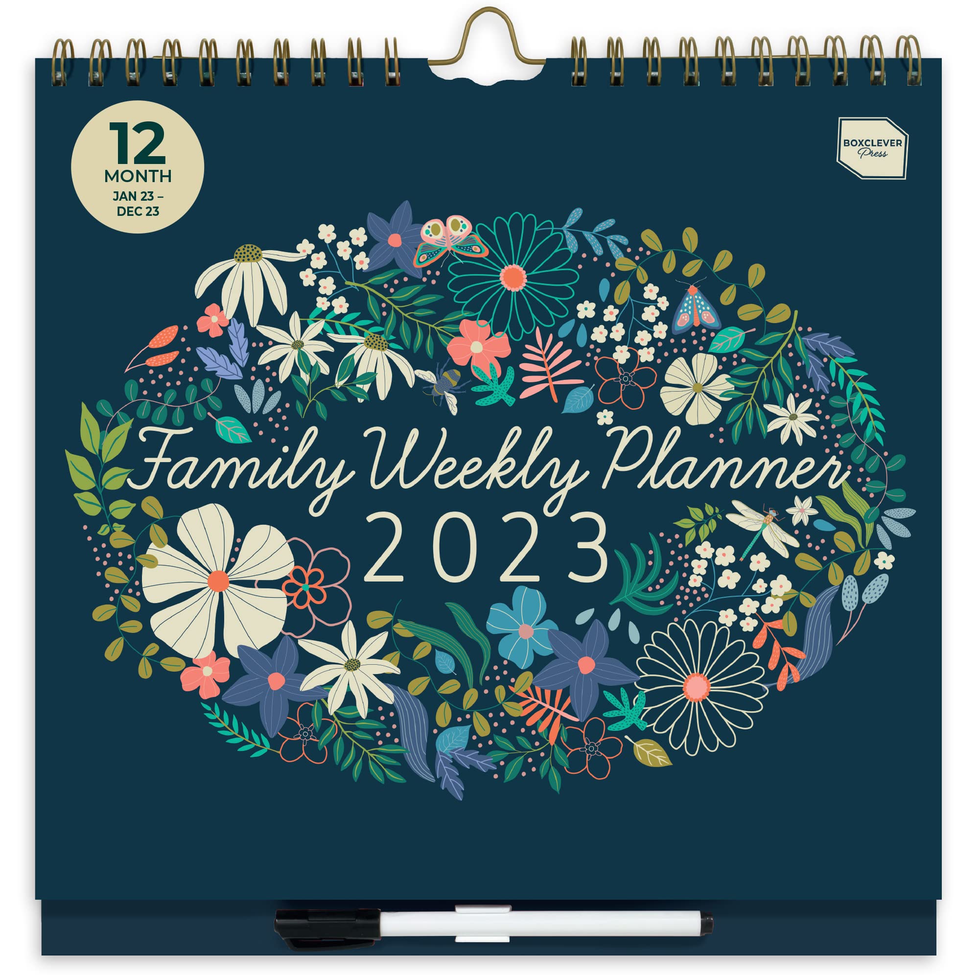 Buy Boxclever Press Family Weekly Planner 2023 Wall 2023 With 6