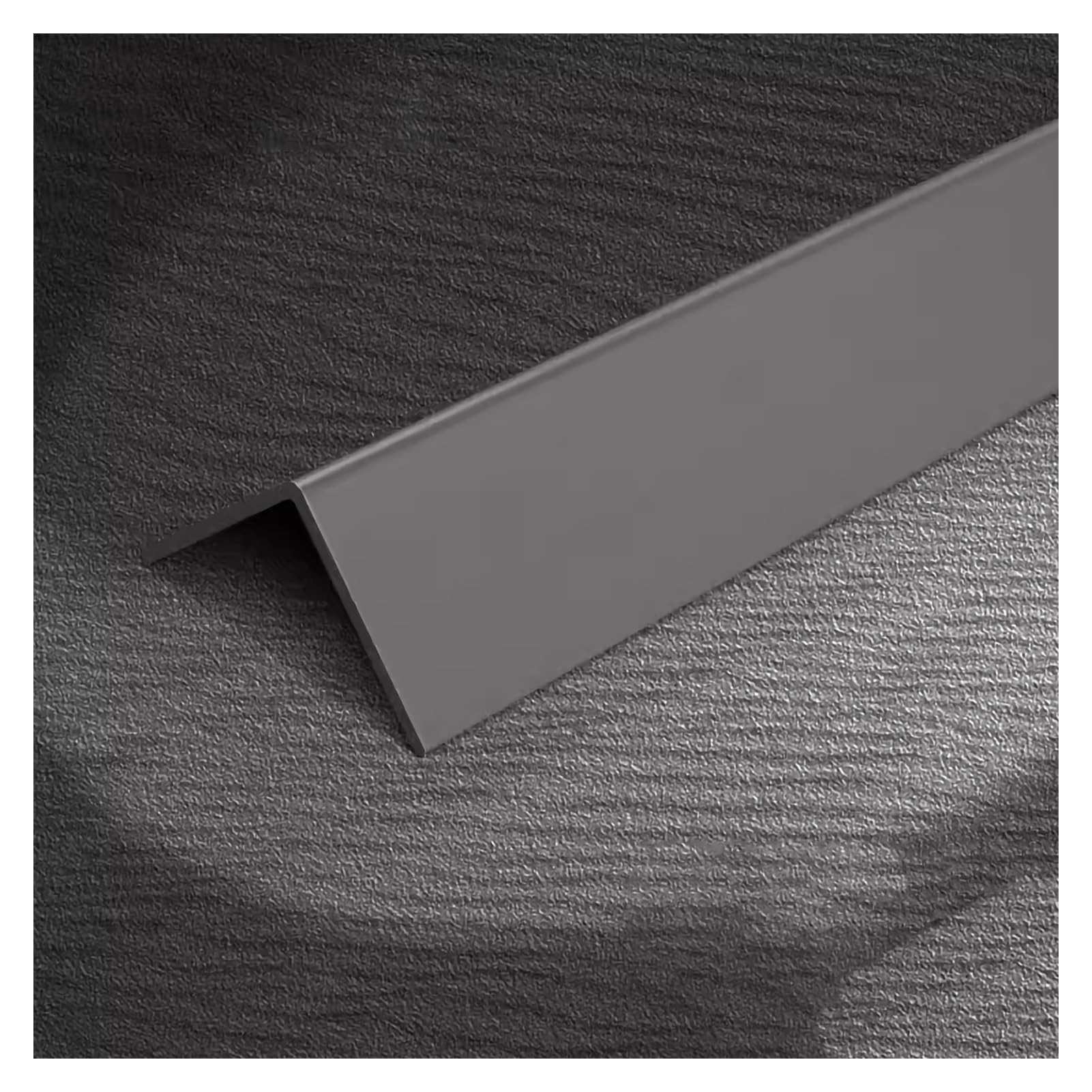 Wall Corner Guard Edge Protector, PVC Wall Corner Width 0.98" Corner Protector Decorative Smooth Chamfer with Adhesive Backing/2mm Thickness(Style 3,L 2m/6.5ft)