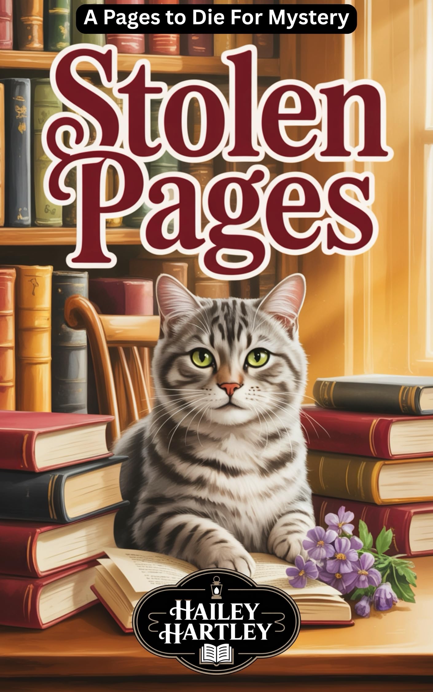 STOLEN PAGES: A Pages to Die For Mystery (Pages to Die For Mysteries Book 6)