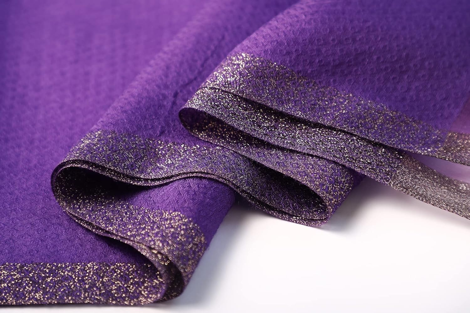 WINCESS.YU Silk Scarf for Women Lightweight Shawls and Wraps for Weddings Fashion Pashmina Shawl Embroidered Scarves - Image 8