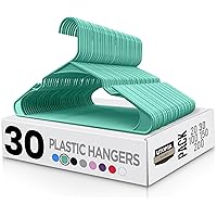 Utopia Home 30 confezioni di appendini in plastica salvaspazio