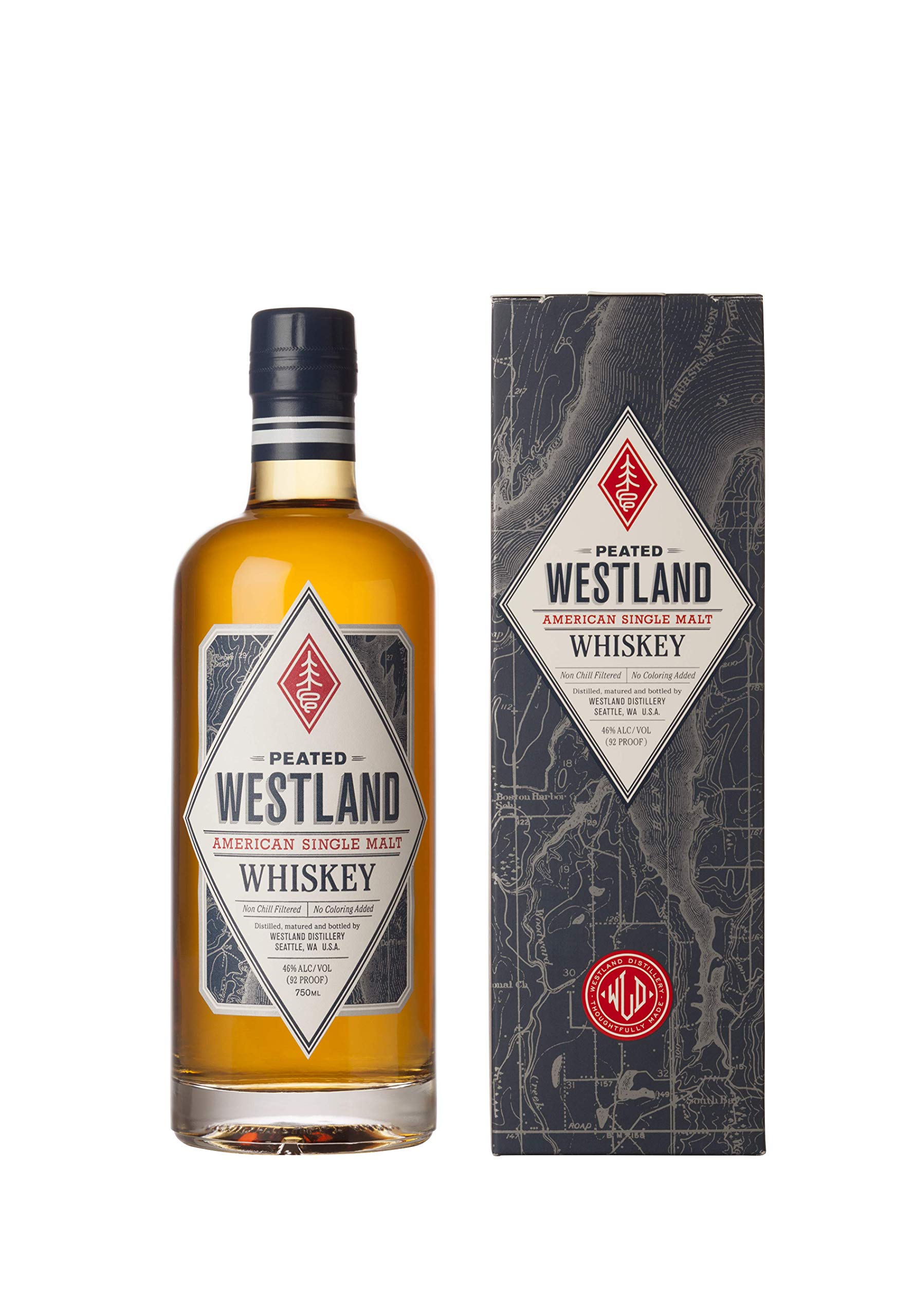 Westland Peated Single Malt Whiskey