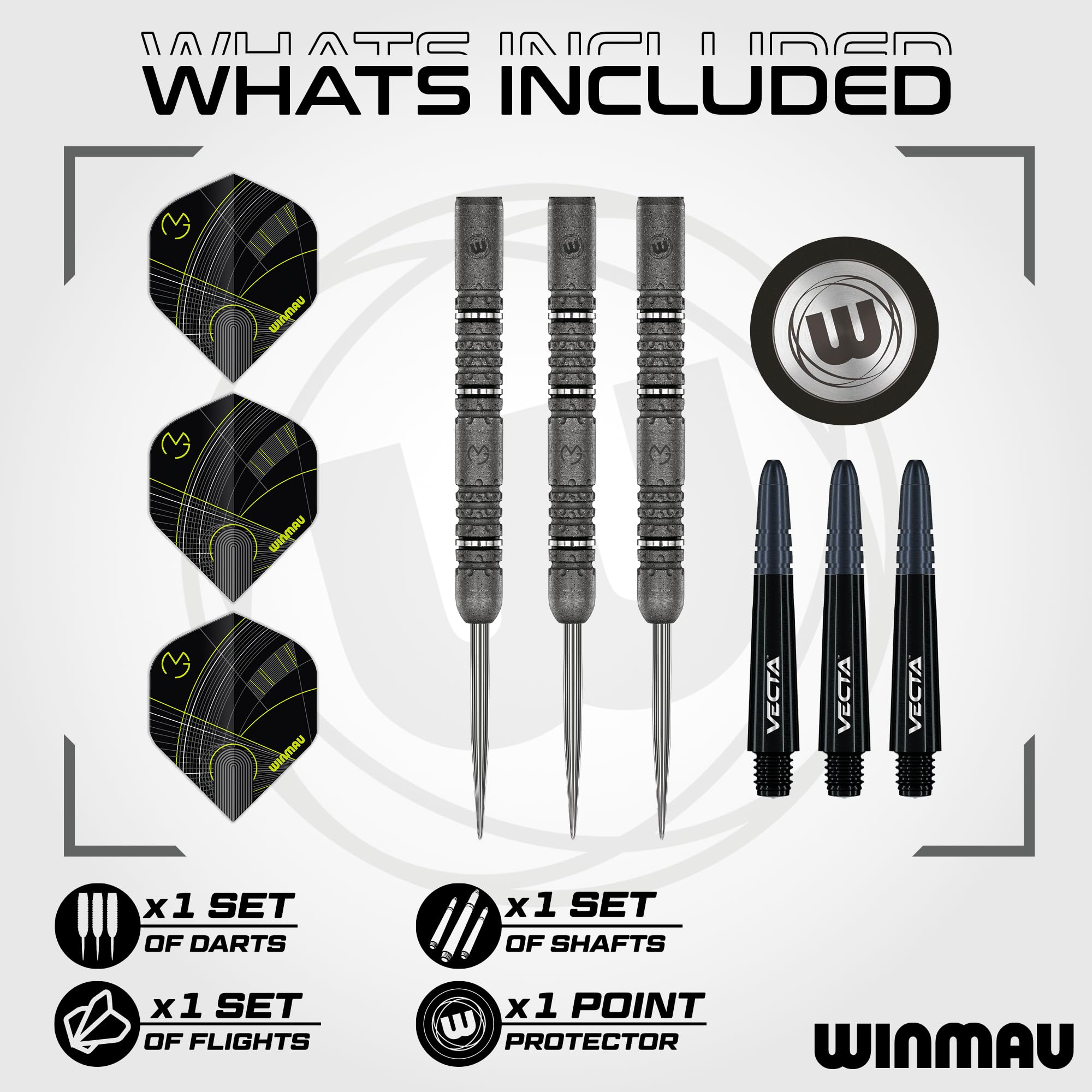 WINMAU Michael Van Gerwen MvG Signature Edition – 22 g – 90