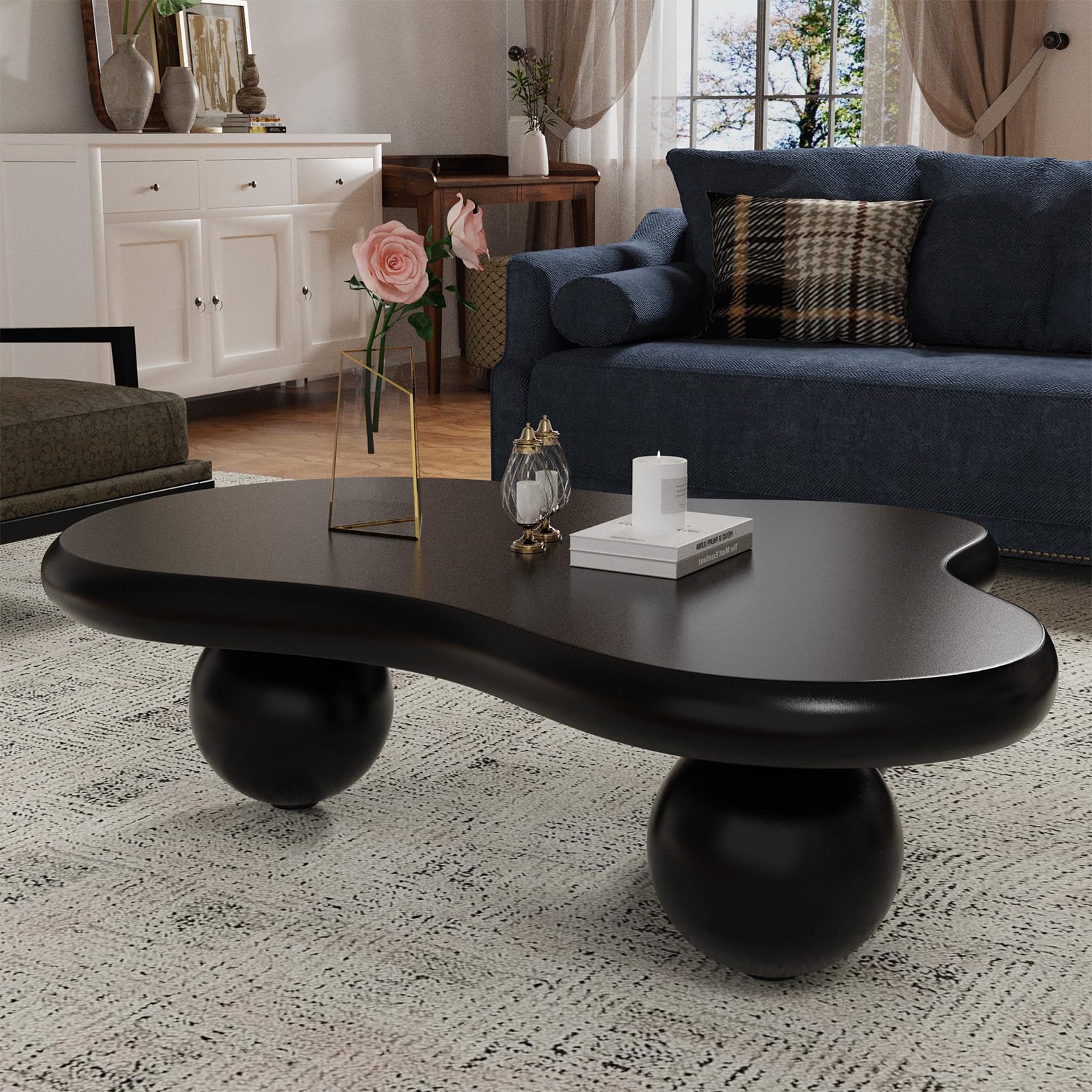 Table Basse Nuage Unique de 117 cm - Design Moderne de Salon