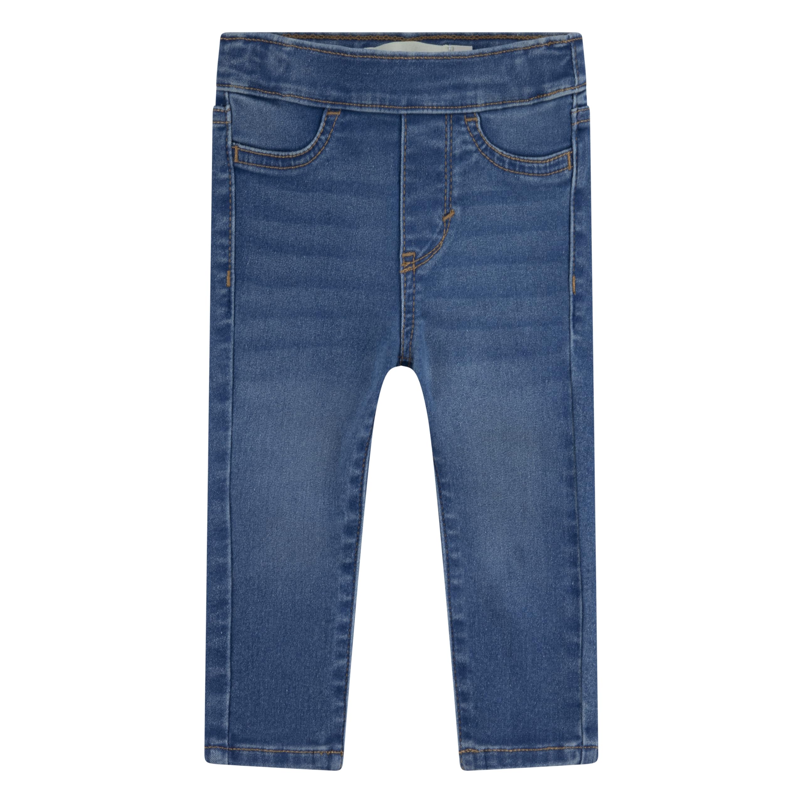 Levis Women's Blue Levi's Baby Girls Pull On Jeggings In