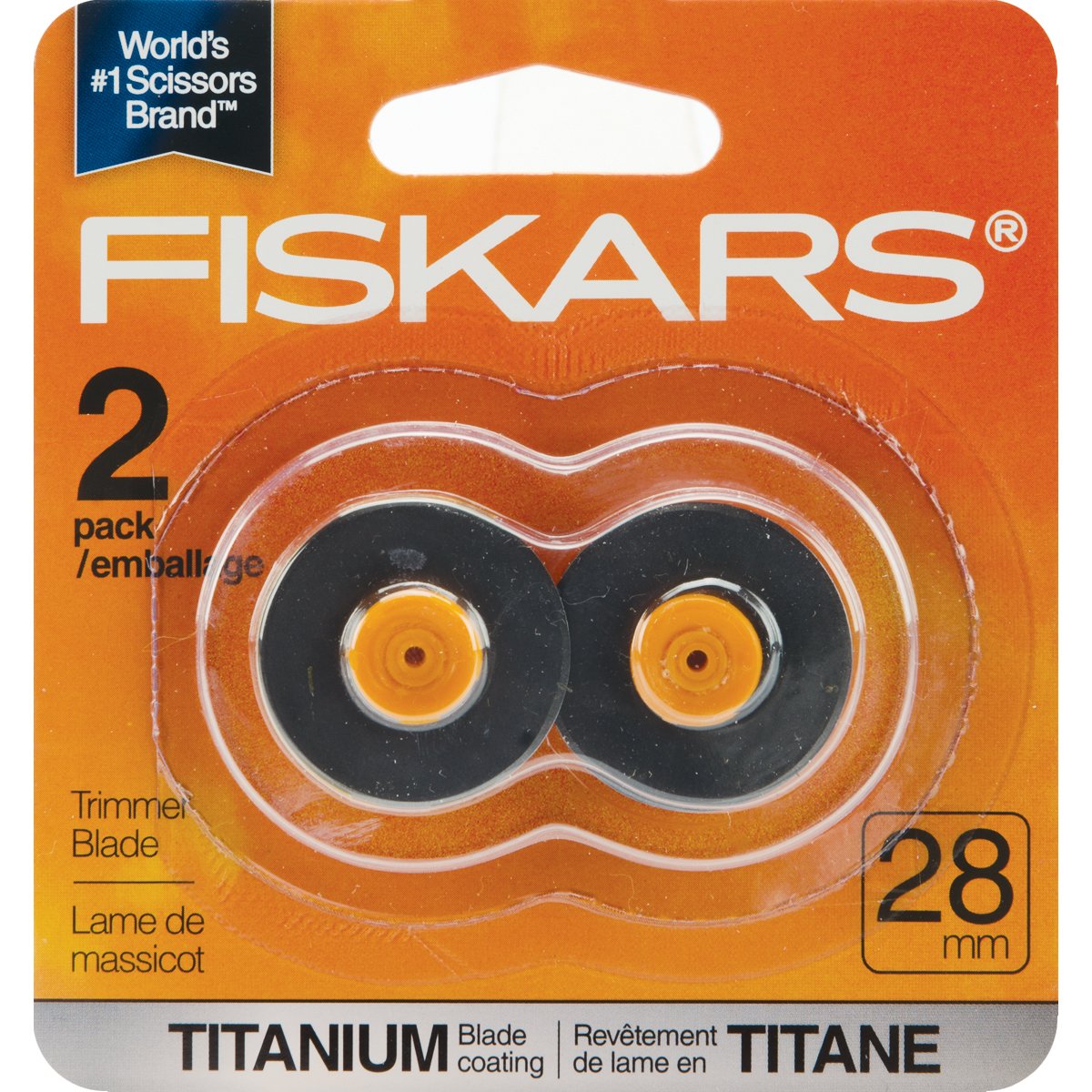 Amazon.co.jp: Fiskars ロータリートリマー チタンブレード 2/パック