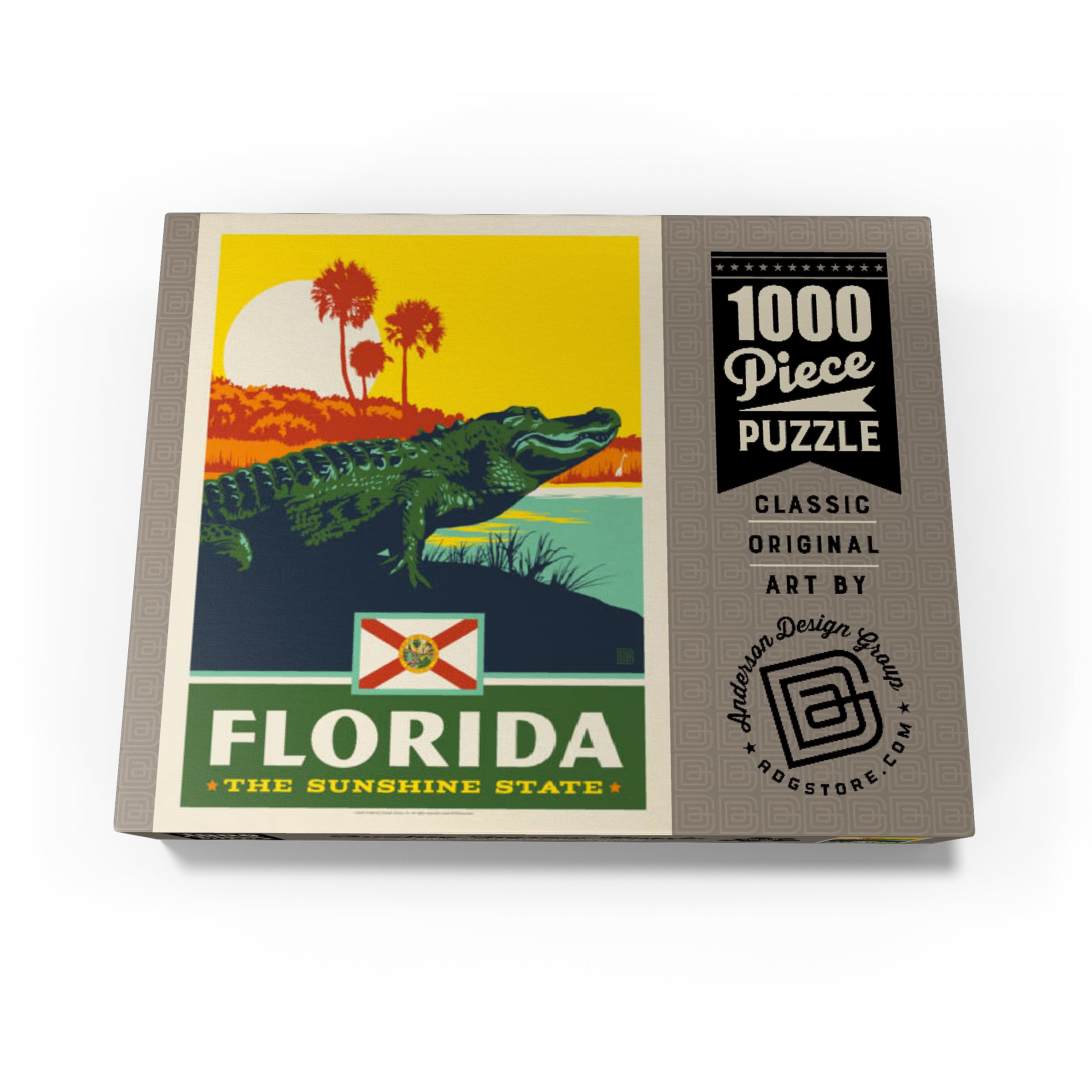 MyPuzzle South Carolina 100 Piece Jigsaw Puzzle - Premium Palmetto State Design For Adults