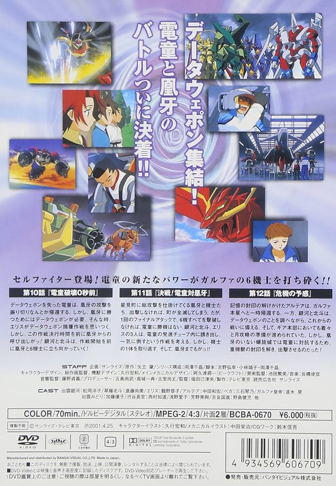 DVD GEAR戦士 電童 全巻セット Amazon.co.jp: GEAR戦士 電童(4) [DVD] : 松岡洋子, 進藤尚美