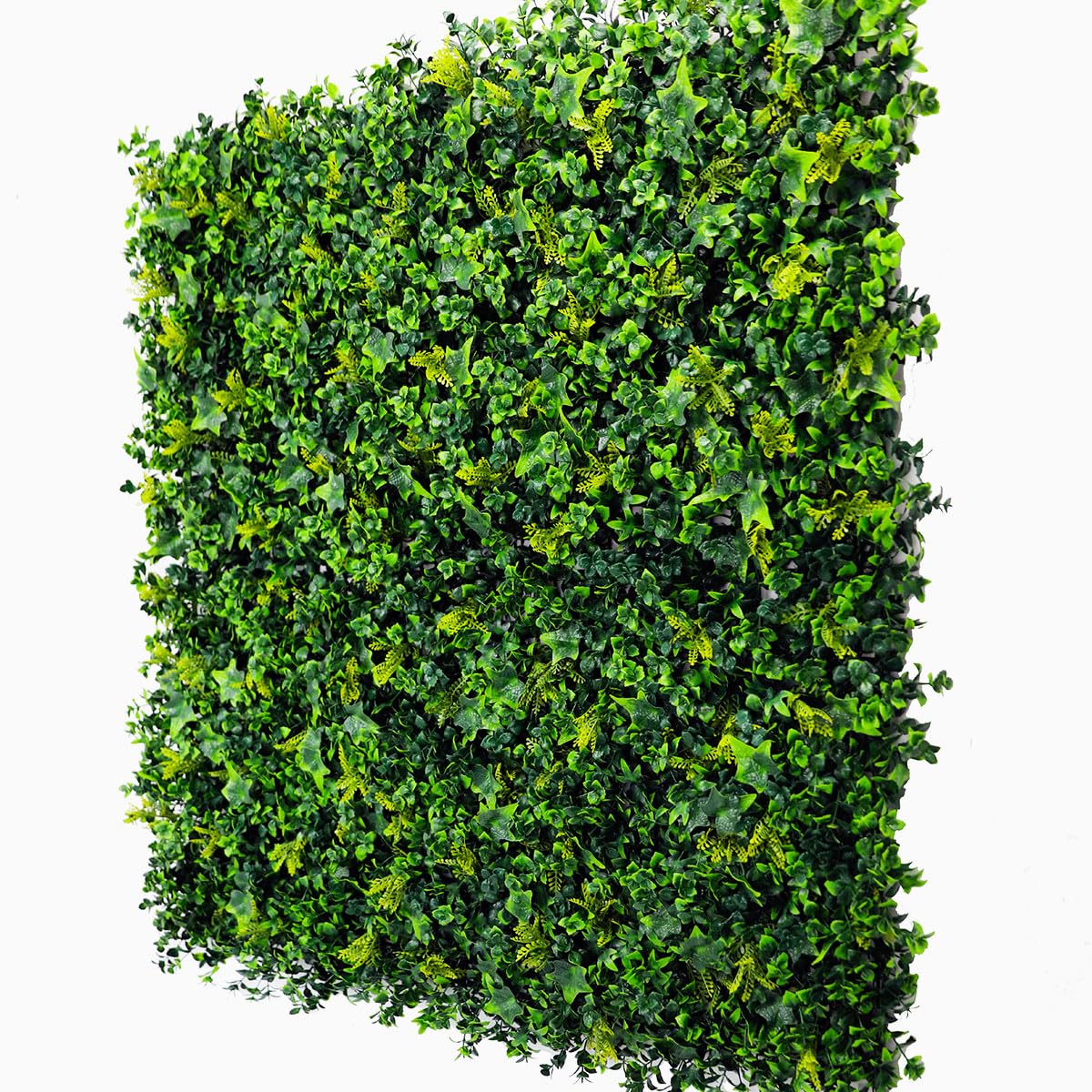 Feuillage Émeraude Lierre Décoratif Synthétique Ultra Réaliste, Mur Artificiel Végétal Prix au m² Brise-Vue Dense