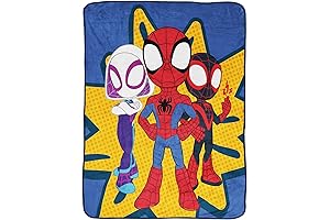 Marvel Spidey and His Amazing Friends Kid's Throw Blanket: Ultimate Coziness for Super Hero Fans
