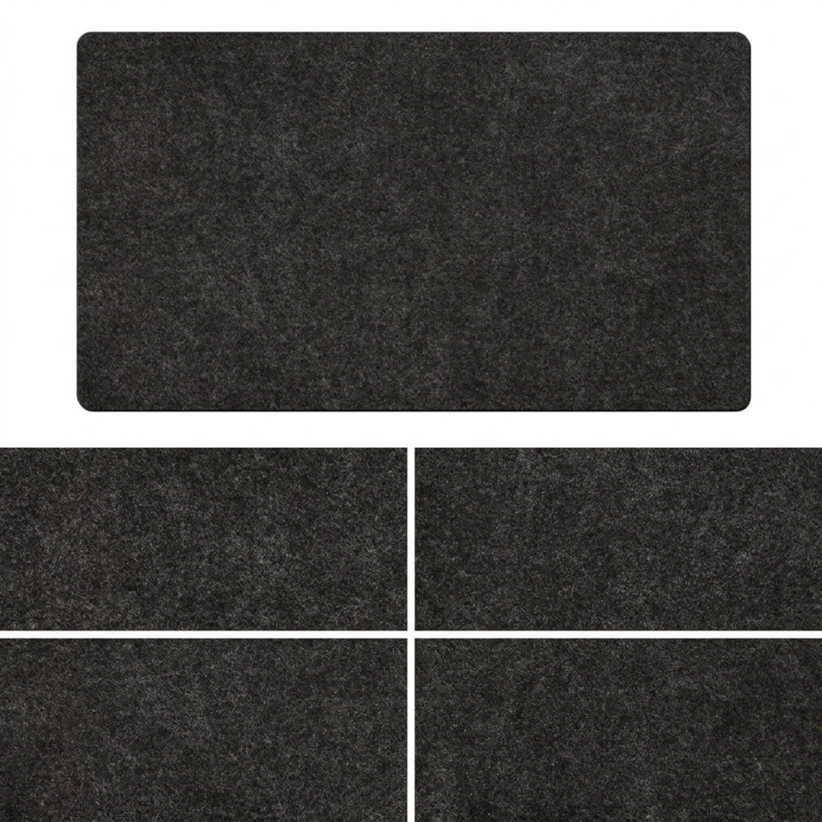 Tapis de pour Sol BBQ Imperméable 150x280 cm, Protection Anti-Huile pour Garage et Terrasse, Nettoyage pour Facile,