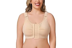 Zip Post Breast Reduction Surgery Bra: Ultimate Comfort and Support