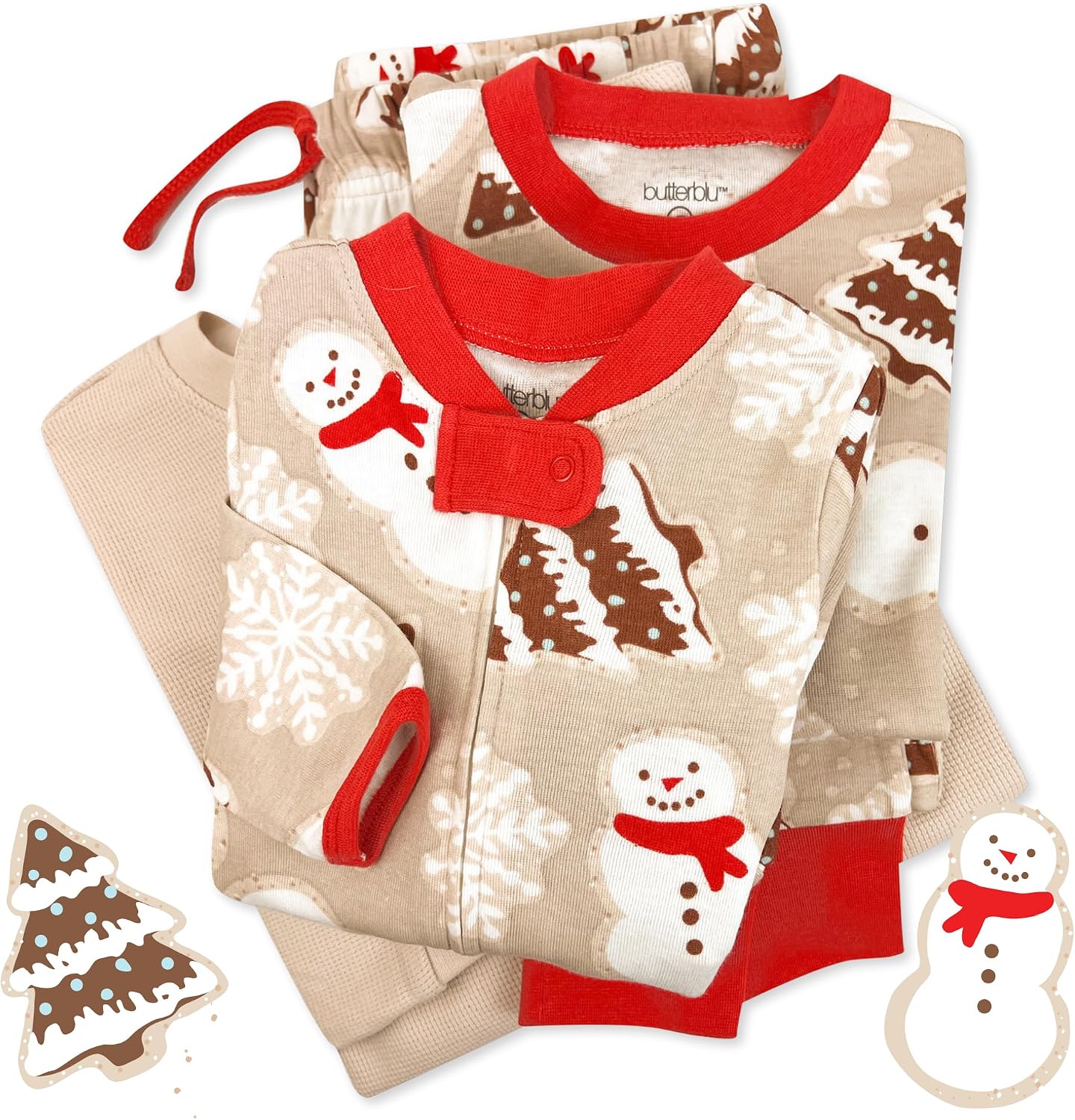 Butterblu Family Jammies Matching Holiday Christmas Pajama Sets image 2