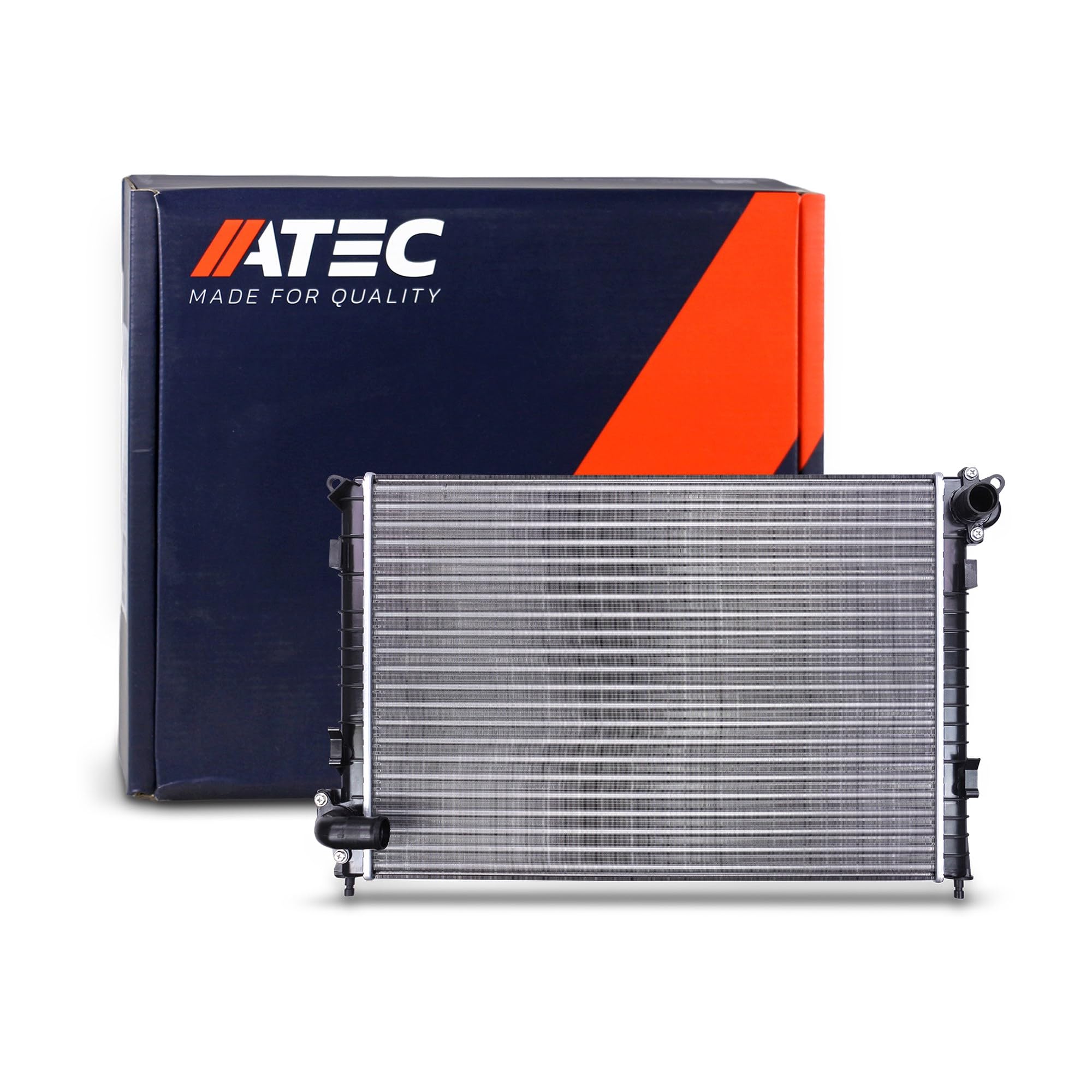 ATEC Germany 1x radiatore acqua motore per auto con impianto di