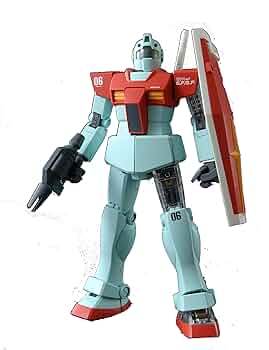 Amazon.com: Gundam RGM-79 GM Ver 2.0 with Extra Clear Body