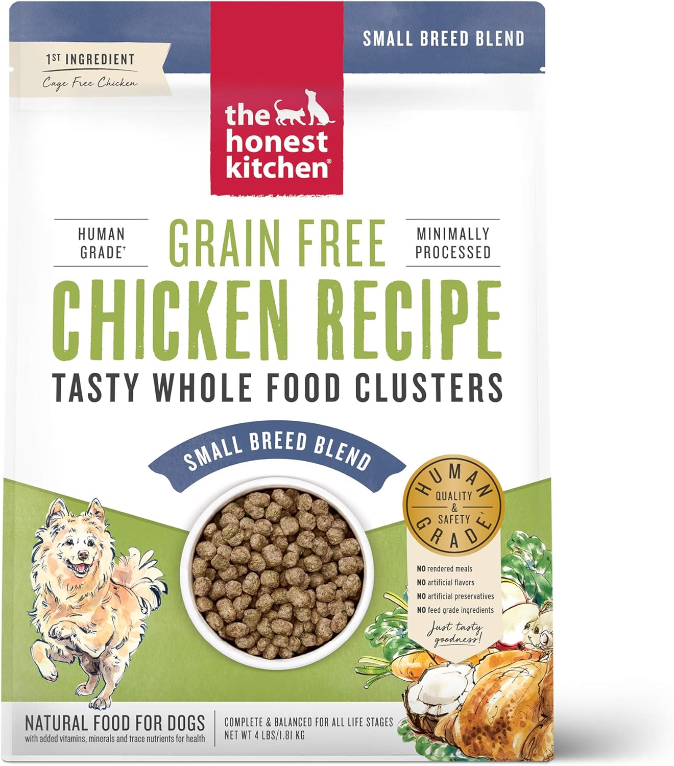 Nourish Your Pup: A Review of Honest Kitchen's Grain-Free Chicken Clusters for Small Breeds