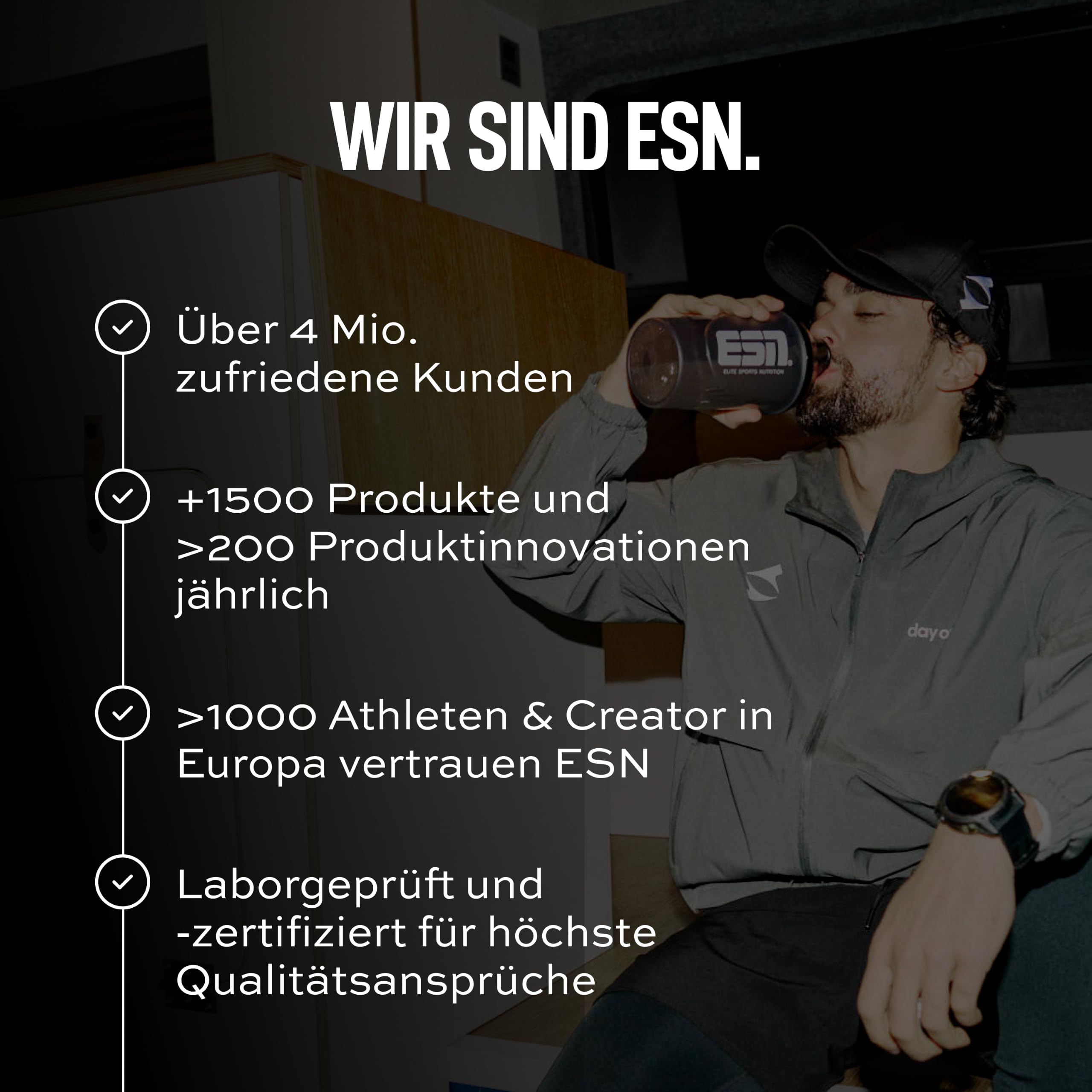 ESN OPC, 120 Kapseln, Traubenkern-Extrakt Kapseln mit Vitamin C, hochdosiert, vegan - made in Germany