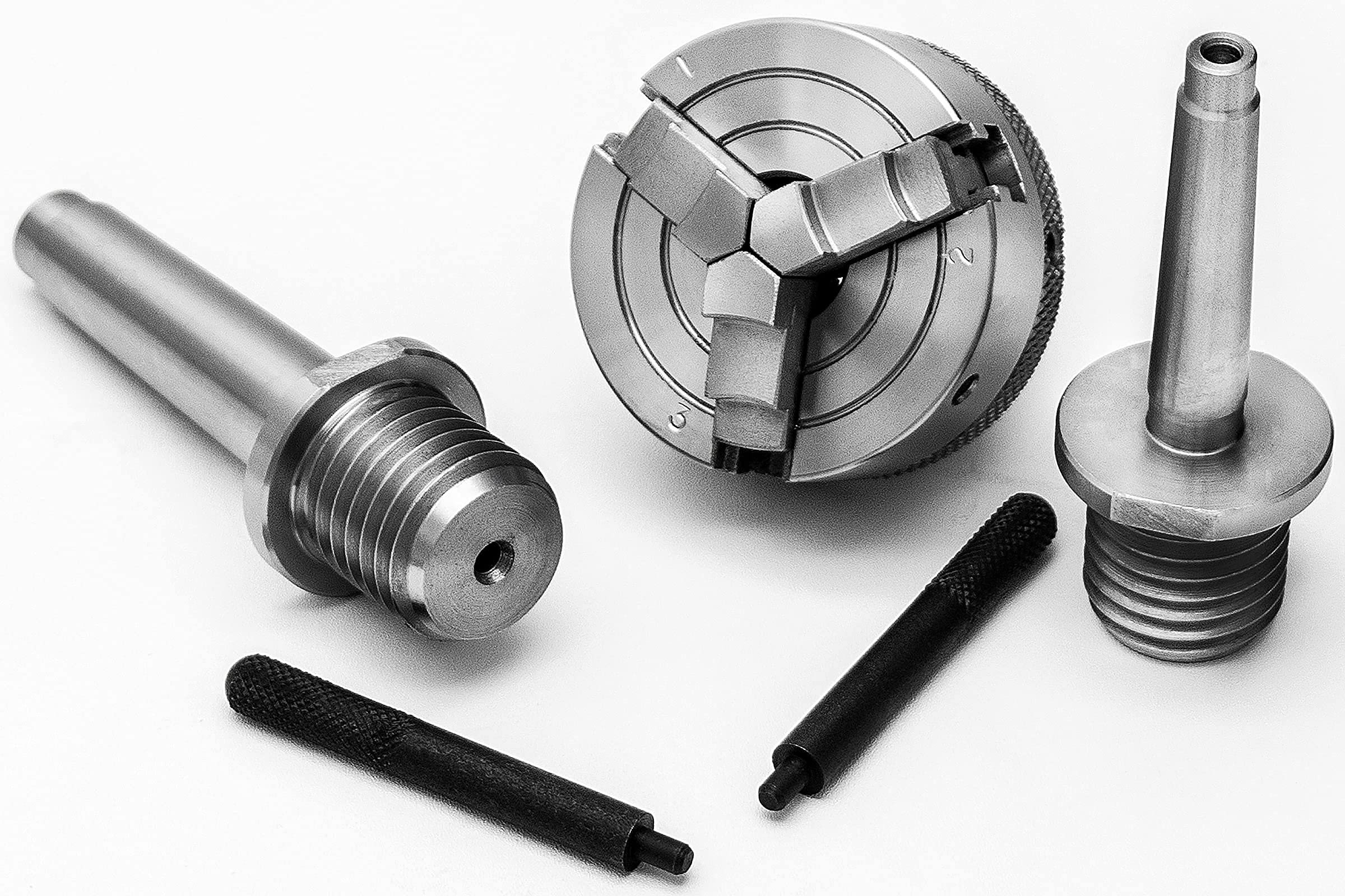 Buy SENDUO 2 inch 3 jaw Mini Wood Lathe Chuck with Arbors Self