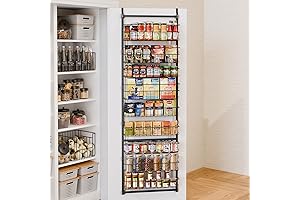 FIXWAL 9-Tier Over the Door Pantry Organizer