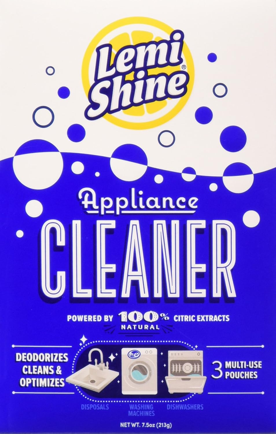 Lemi Shine MultiPurpose Machine Cleaner, 7.5 Ounces (3
