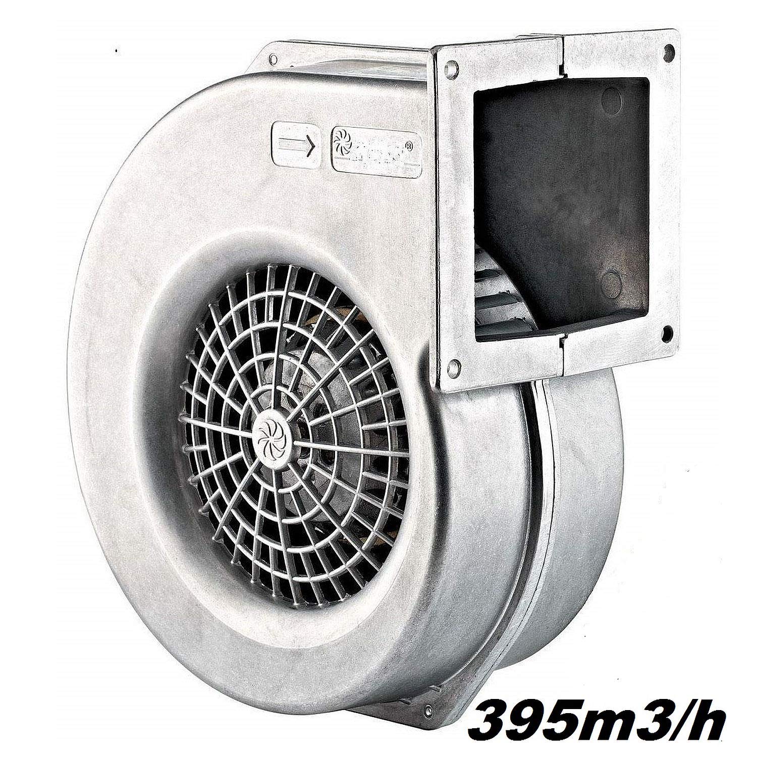 Uzman-Versand AG120E przemysłowy aluminiowy wentylator promieniowy, odśrodkowy, dmuchawa, wentylator, wentylator silnikowy, chłodzenie, wentylator przemysłowy