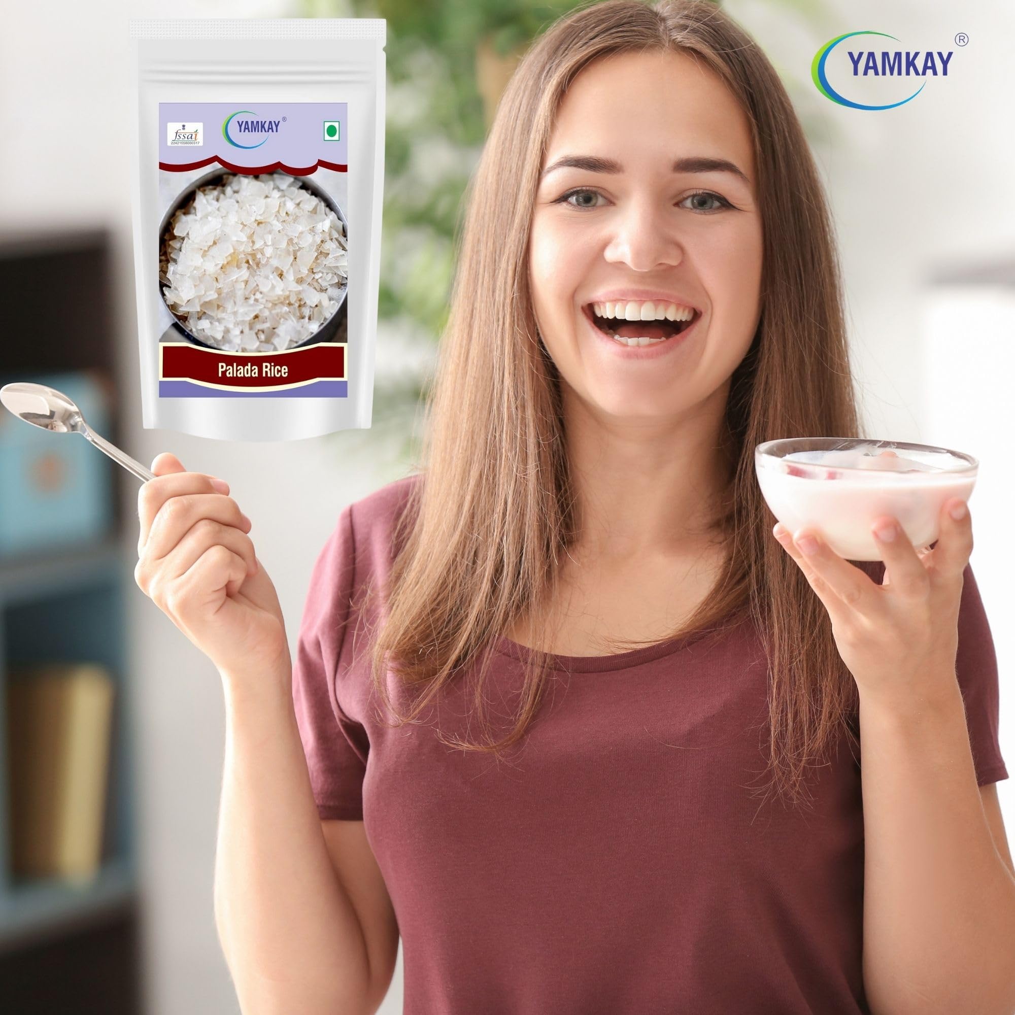 Yamkay Palada Rice - Ideal for Delicious & Creamy Payasam/Kheer | Big Grain | Perfect for Traditional Desserts (300 GM)