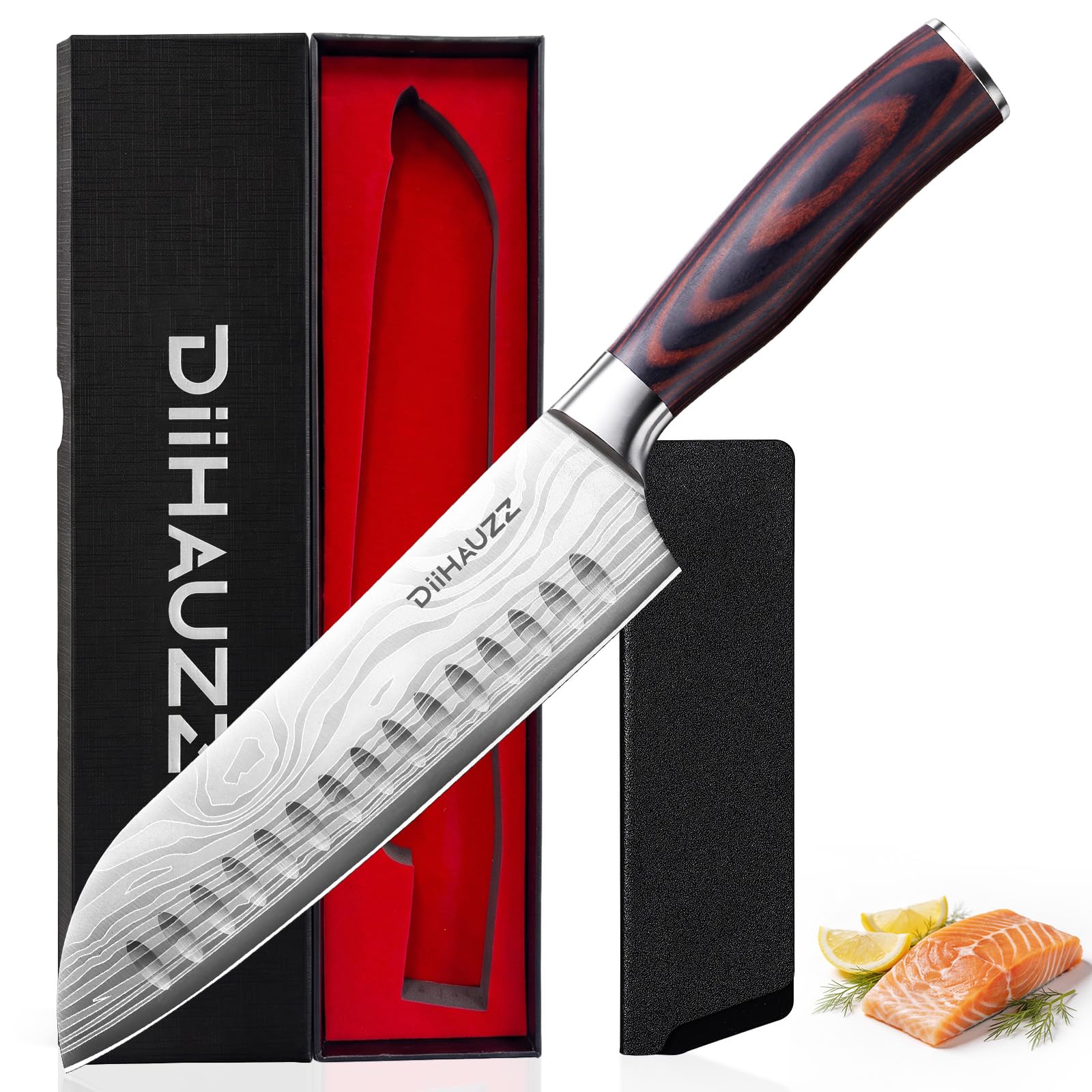 DiiHAUZZ Brisket Slicing Knife, 12 Inch Carving Knife for Meat Cutting — Amazon image 11