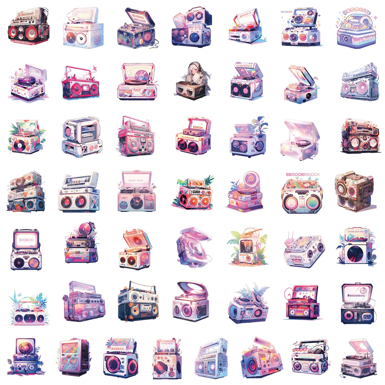 Sound Stickers for Water Bottle - Image 4