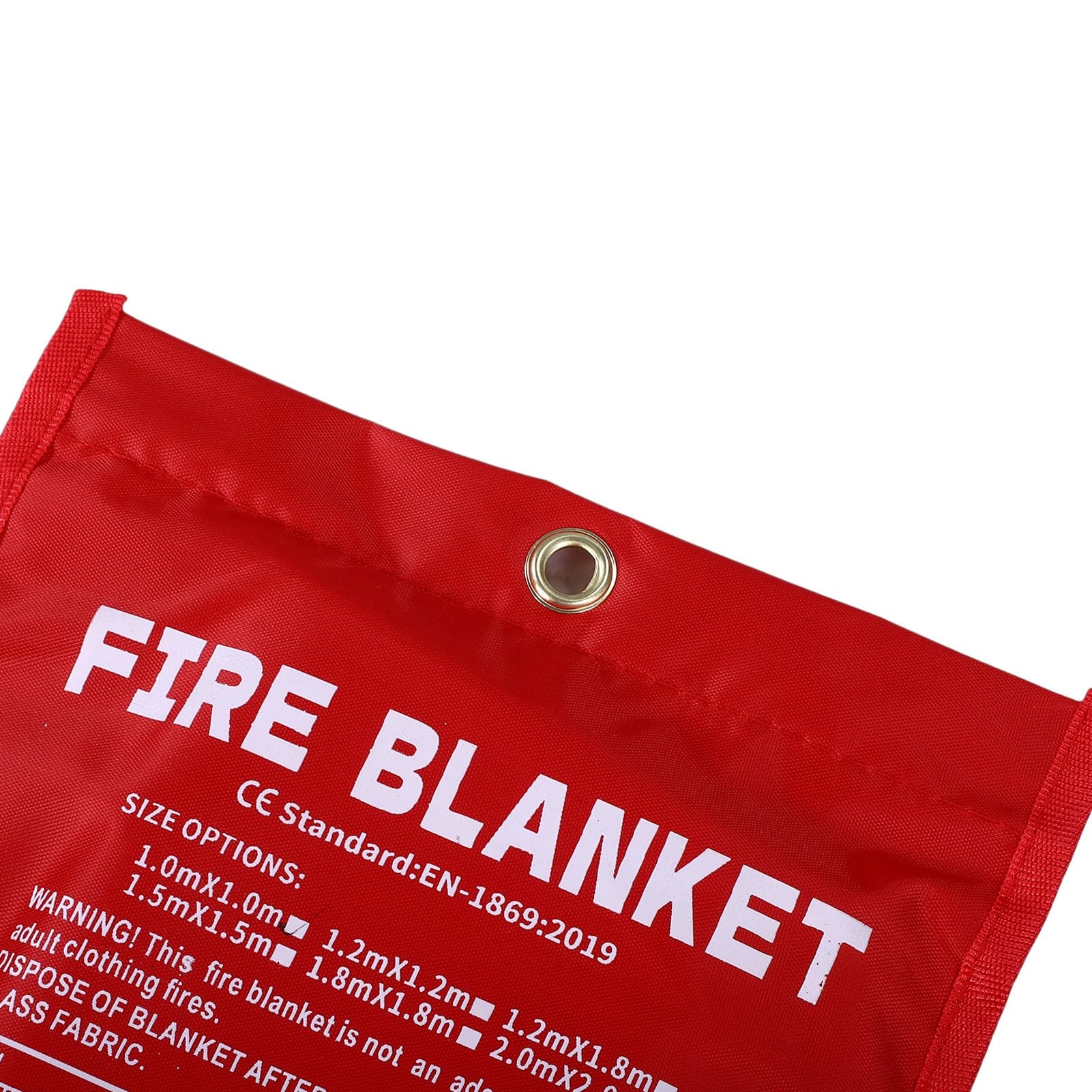 Mantas Ignífugas de Emergencia de Fibra de Vidrio, 8 Unidades, para Cocina Casera, 1m X 1m con Bolsas de Almacenamiento, Portátiles y Versátiles para Oficina y Campamento