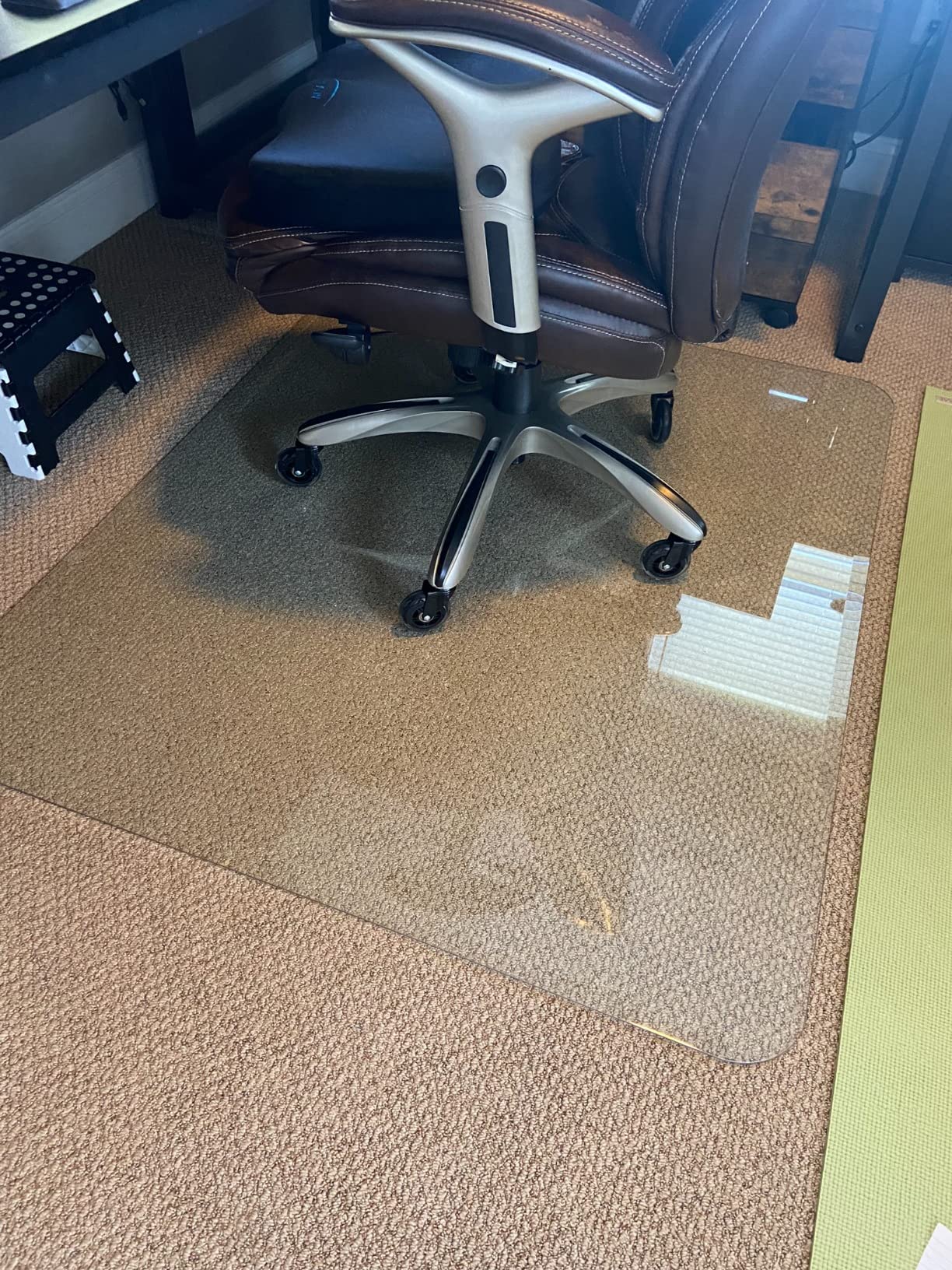 33/mo Finance Premium Tempered Glass Chair Mat with Exclusive