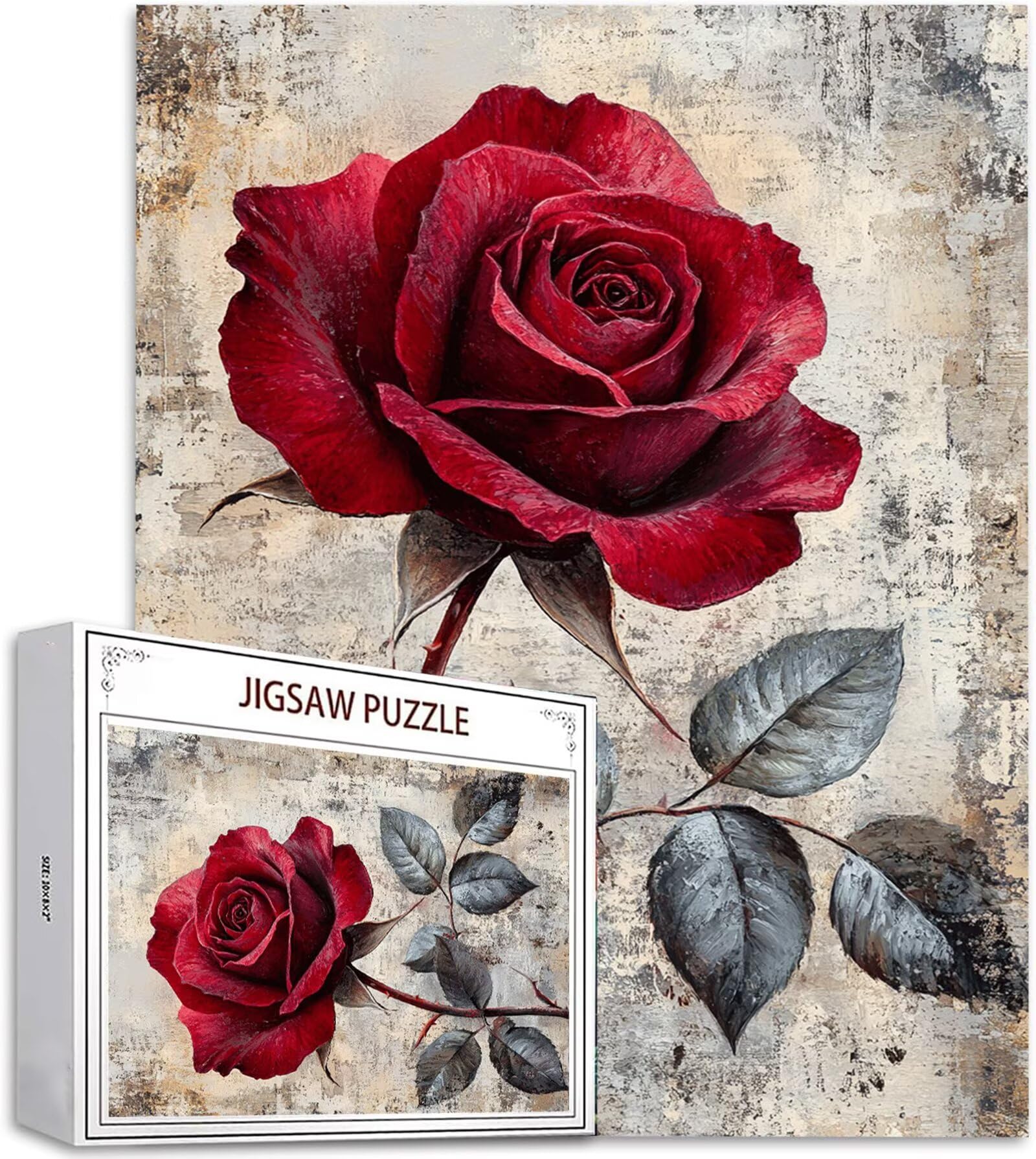 Puzzle 2000 Pezzi, 3 4 5 Anni Puzzle Rosa 6 7 8 Anni Giochi Educativi Sostenibili Con Motivi Per Adulti Da Gioco in Legno Di Alta Qualità Jigsaw Fiore per Gioco Familiare, 2026 Regalo Natale H-7700