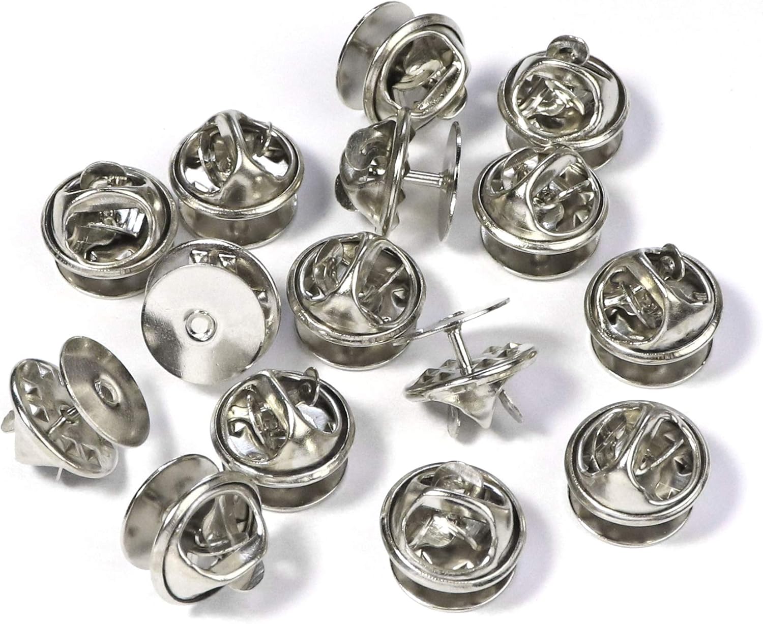 Healifty バタフライクラッチ 銀色 タイタック ブランクピン クラッチバック付き 留め具 手芸 Diy 皿径10mm 50個入 感謝の声続々 Healifty バタフライクラッチ 銀色 タイタック ブランクピン クラッチバック付き 留め具 手芸 Diy 皿径10mm 50個入 感謝の声続々