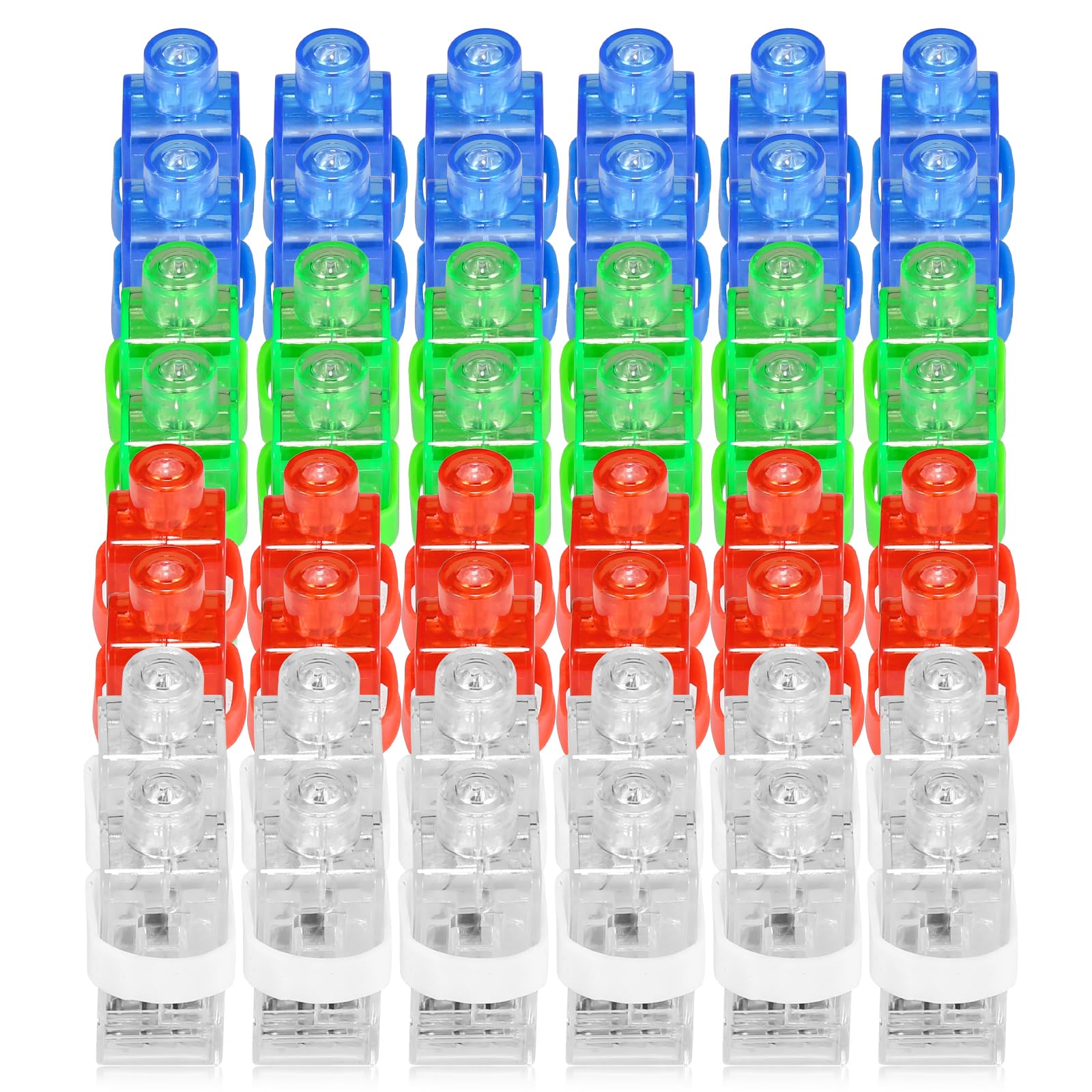 CALIFORNIA CADE ELECTRONIC Finger Lights- 50Pcs Party Favors-Bachelorette Party Favors - Party Supplies for Parties Cheering Novelty Toys for Kids, Adult
