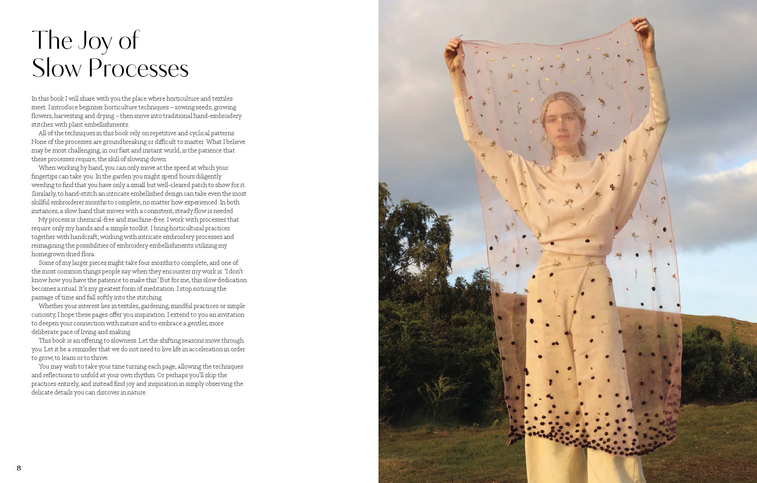 Stitching with Nature: Creating Material Magic with the Natural World