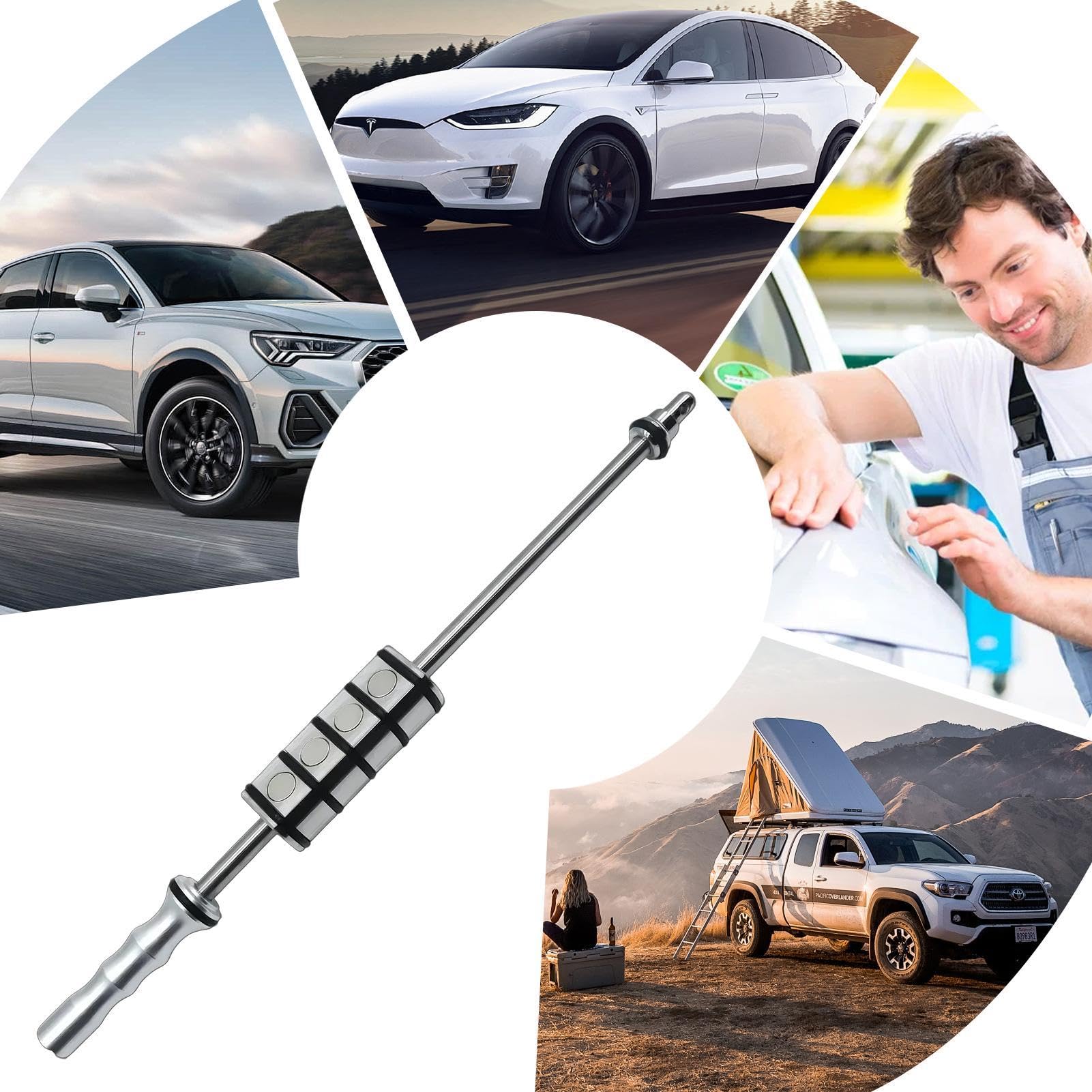 DNA MOTORING Lenkradabzieher Set - Werkzeug Für Auto Lenkrad & Schlossplatten Entfernung