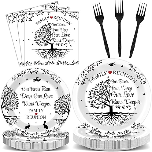 Miniatura 28 de 96 platos y servilletas de papel de fiesta de los 90 para fiestas de cumpleaños con temática retro de los 90, suministros de fiesta de cumpleaños