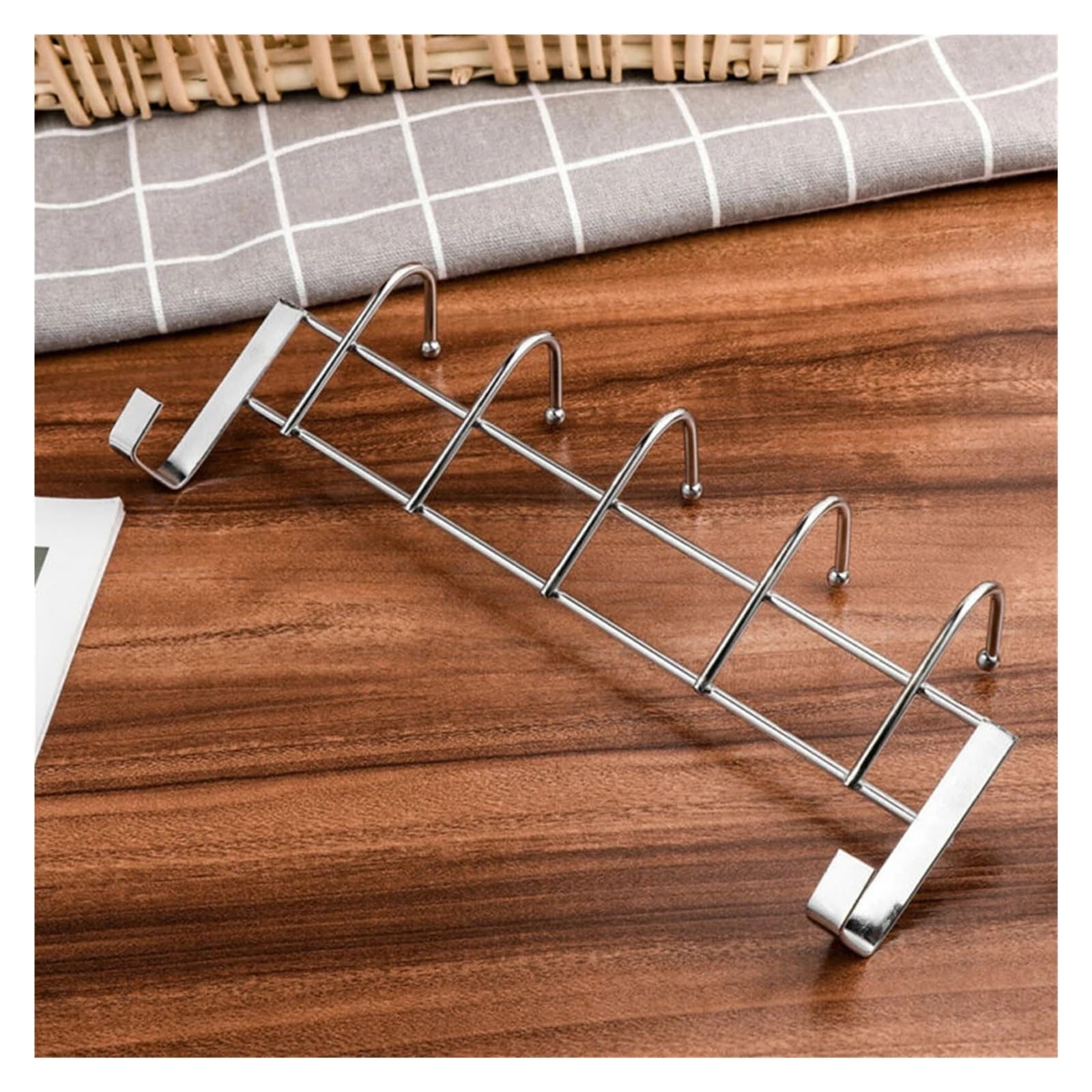 Ganchos Para Colgar Puerta 5 ganchos sobre los ganchos de la puerta, colgador for cuarto de lavado, soporte for almacenamiento de toallas y ropa