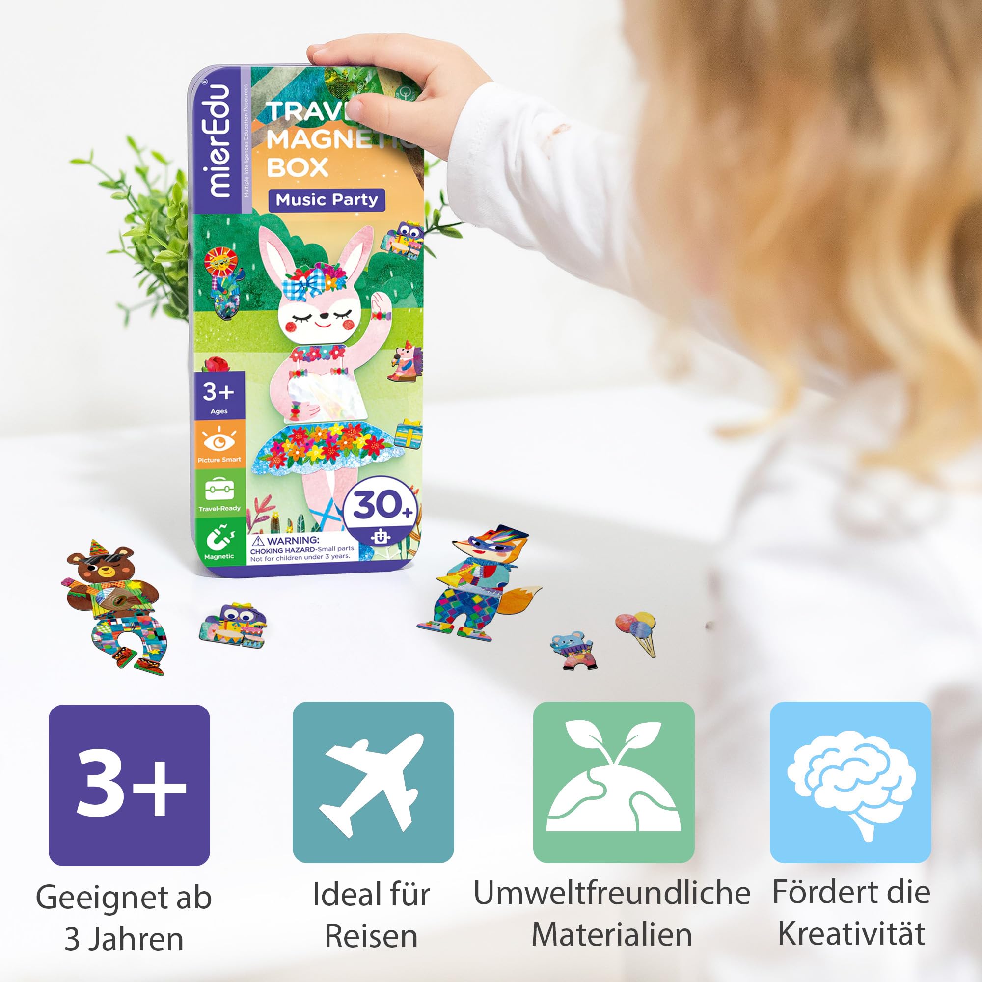 Jeu Magnétique Fille Poupées Magnétiques à Habiller Toyssa - Jeu En Bois Montessori - 30 Tenues - Cadeau Fille 2-6 Ans Gabby Et La Maison Magique